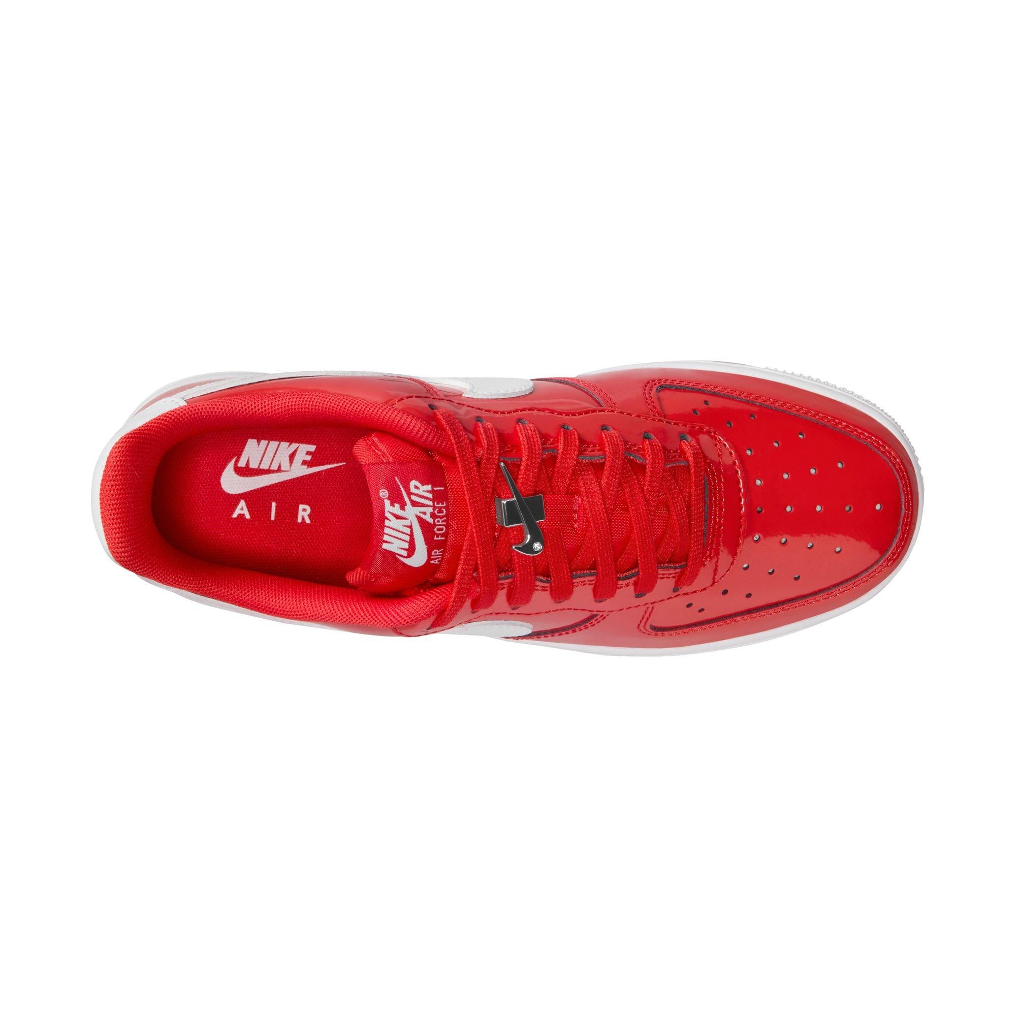 Nike Air Force 1 '07 "Light Crimson/White" Women's Shoe - CRIMSON/WHITE Thumbnail View 8