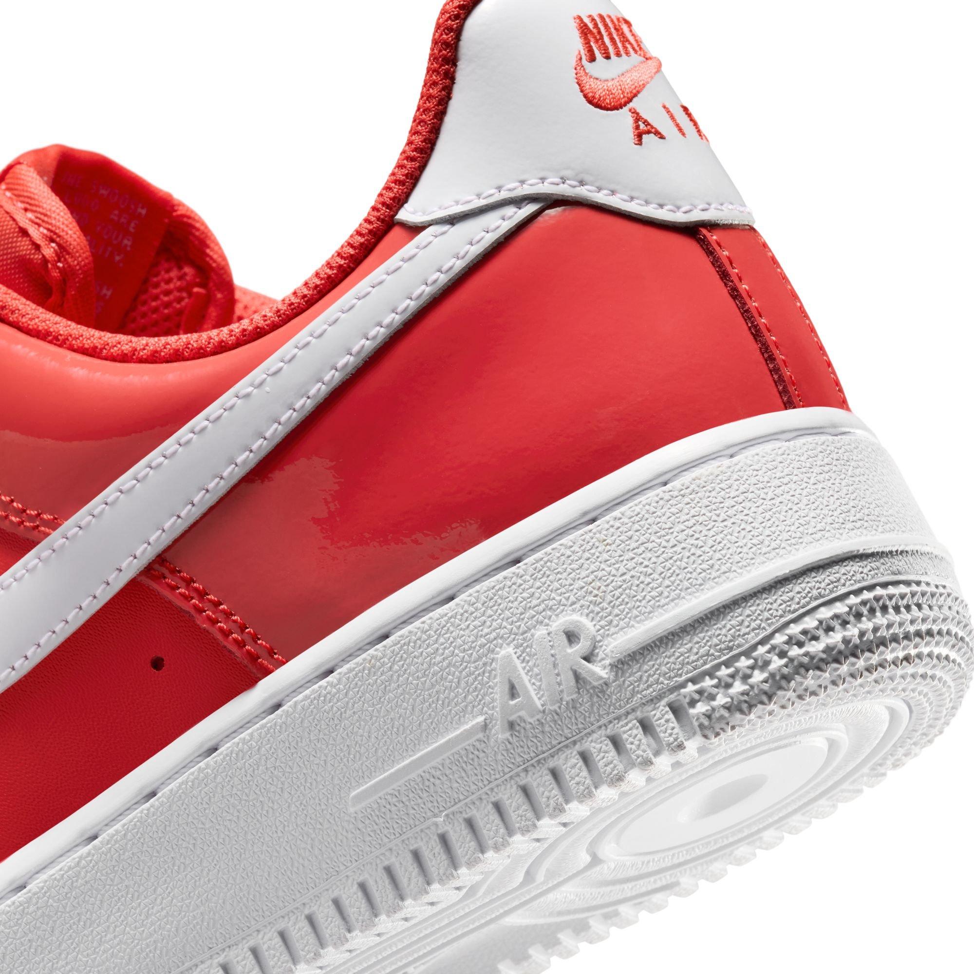 Nike Air Force 1 '07 "Light Crimson/White" Women's Shoe - CRIMSON/WHITE Thumbnail View 11