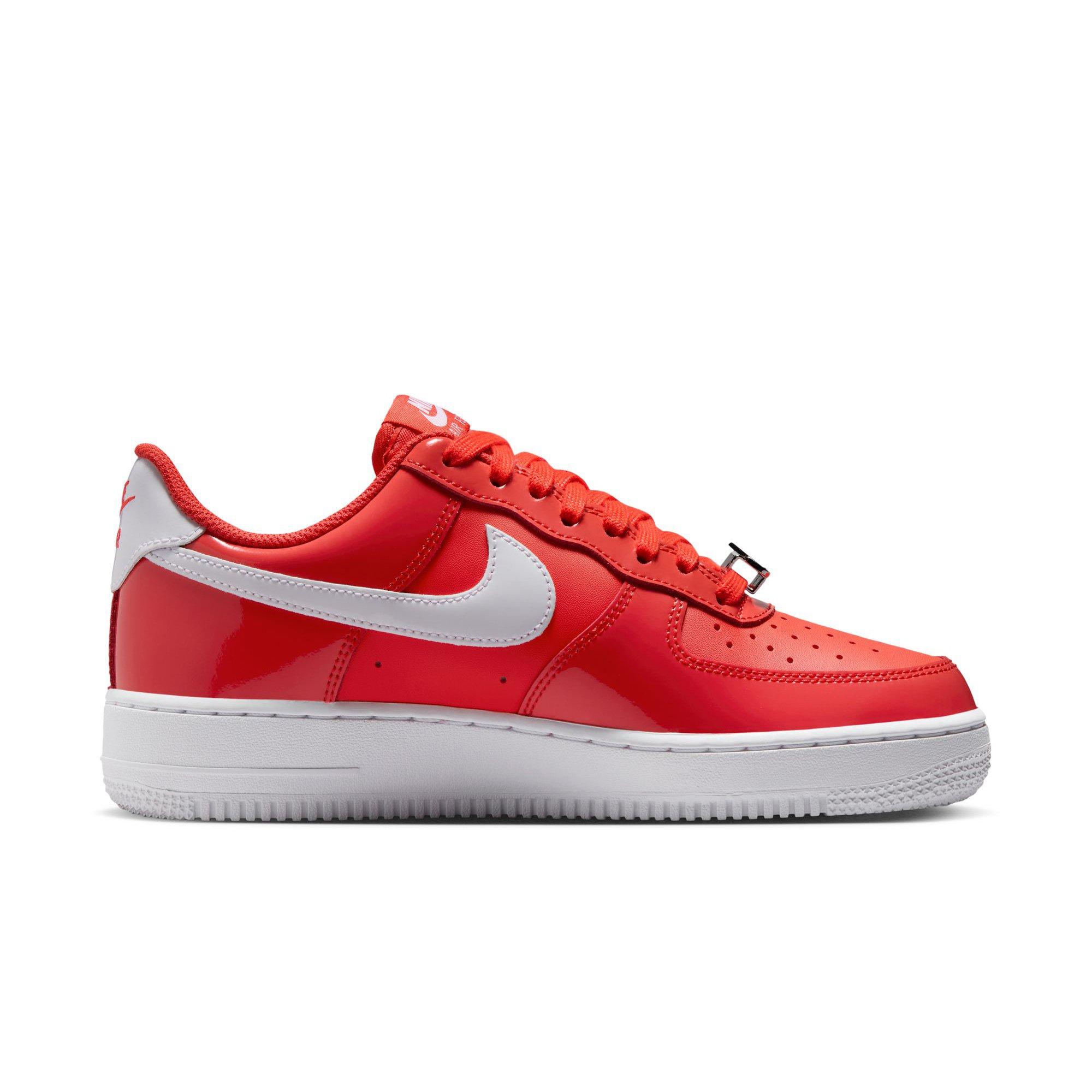 Nike Air Force 1 '07 "Light Crimson/White" Women's Shoe - CRIMSON/WHITE Thumbnail View 2