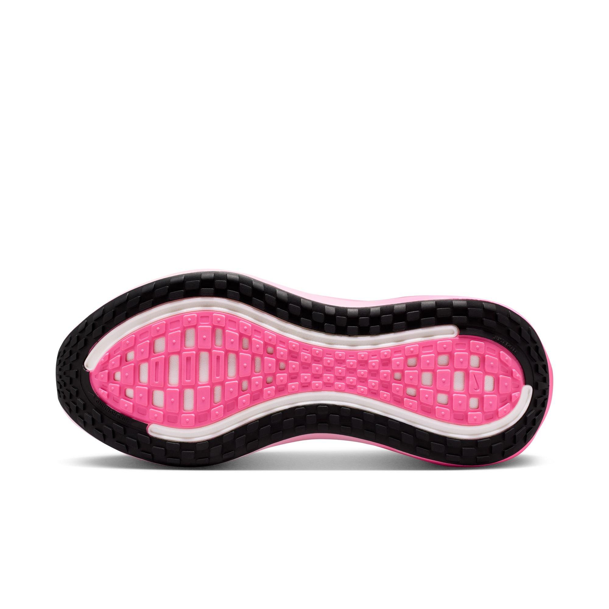 Nike Vomero Plus "Pearl Pink/Summit White/Pink Glow" Women's Road Running Shoe - PINK/BLACK Thumbnail View 8