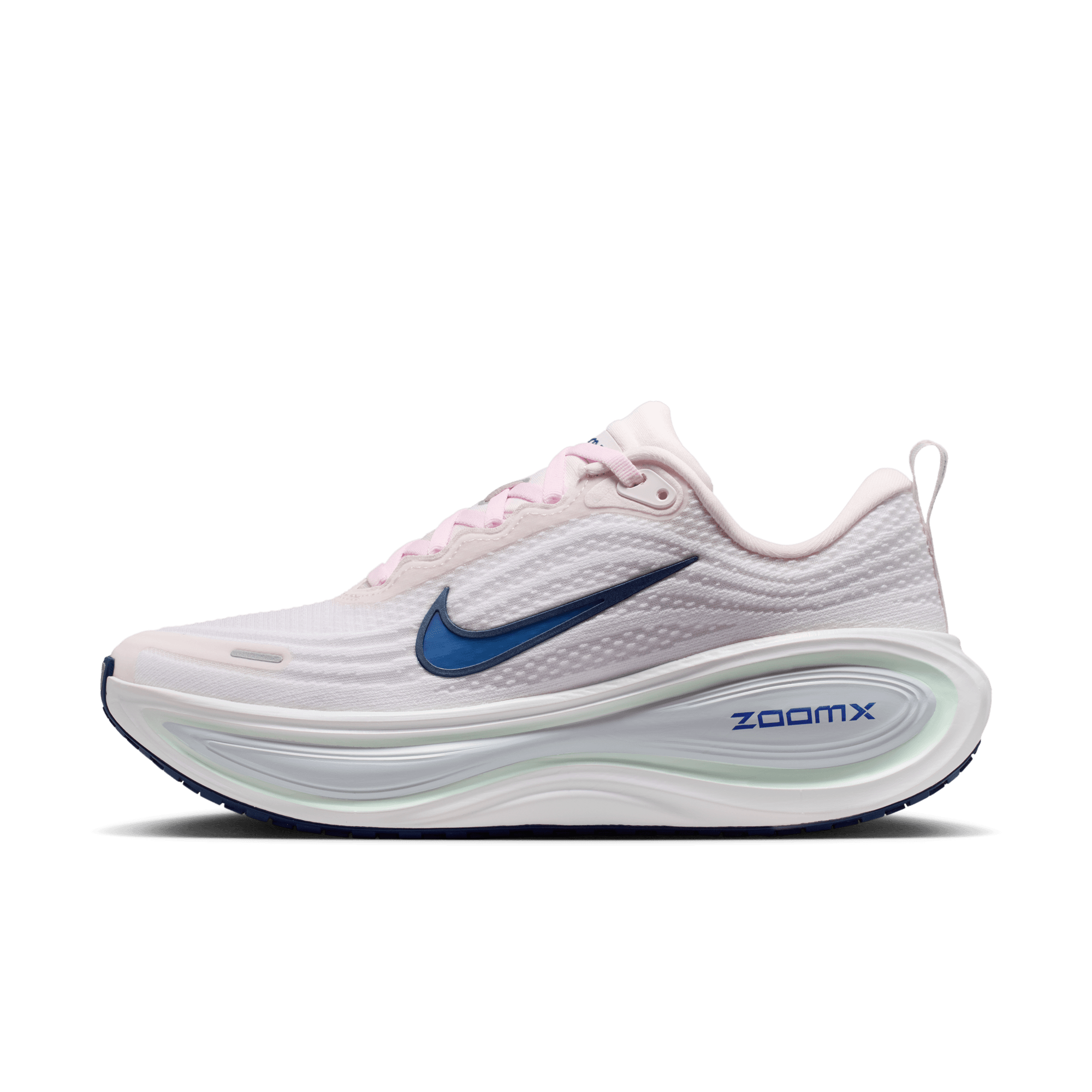 Nike Vomero Plus "Pearl Pink/Midnight Navy/White" Women's Shoe - PINK/WHITE Thumbnail View 3