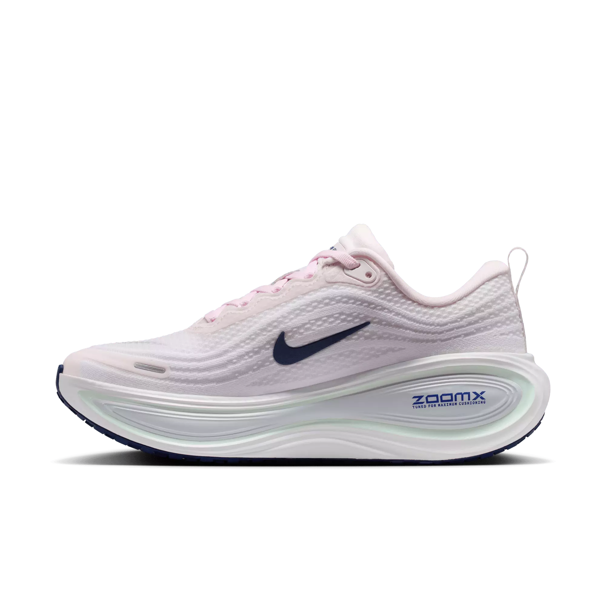 Nike Vomero Plus "Pearl Pink/Midnight Navy/White" Women's Shoe - PINK/WHITE