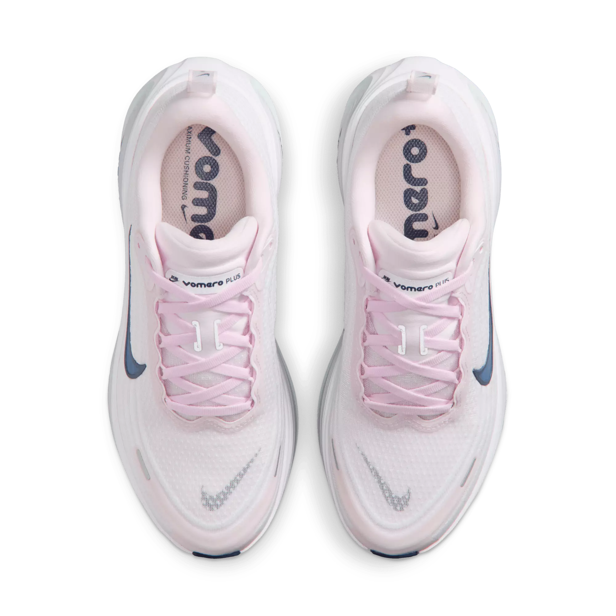 Nike Vomero Plus "Pearl Pink/Midnight Navy/White" Women's Shoe - PINK/WHITE