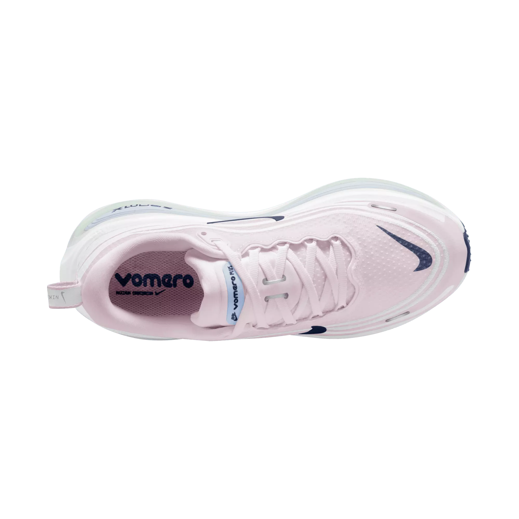 Nike Vomero Plus "Pearl Pink/Midnight Navy/White" Women's Shoe - PINK/WHITE