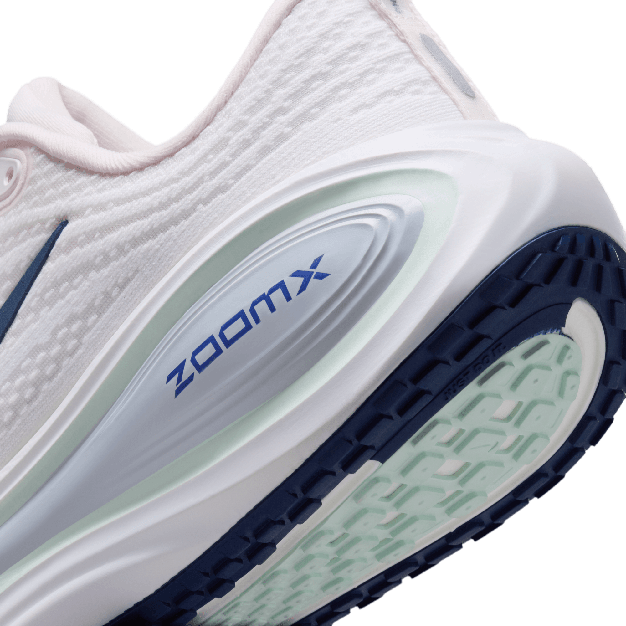 Nike Vomero Plus "Pearl Pink/Midnight Navy/White" Women's Shoe - PINK/WHITE Thumbnail View 11