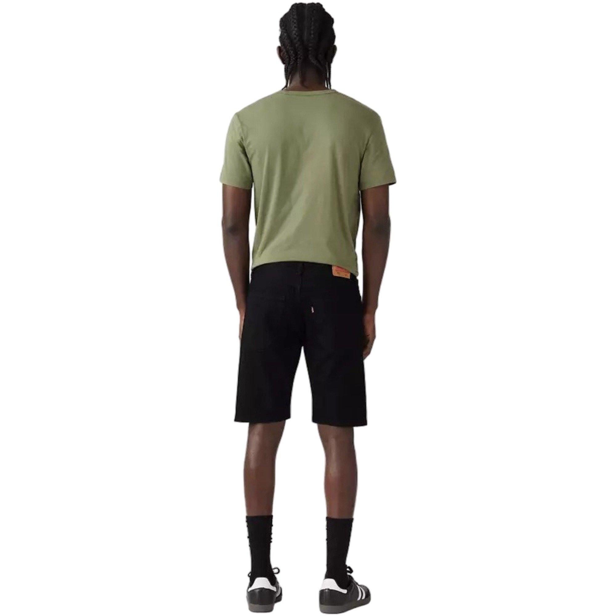 Levi's Men's 501 Original Fit Hemmed 9" Shorts - BLACK Thumbnail View 2