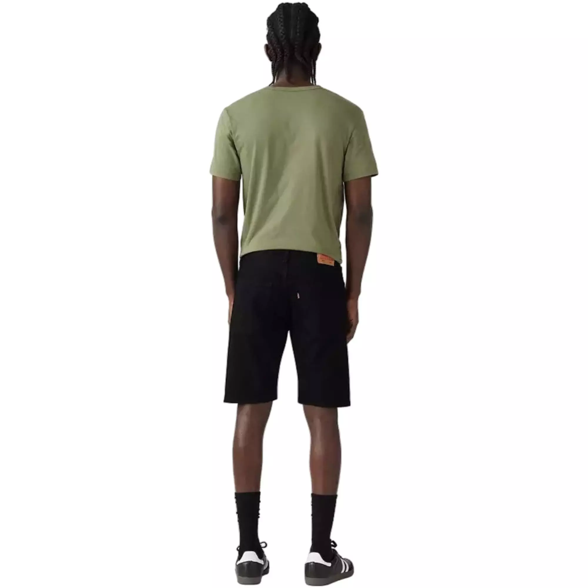 Levi's Men's 501 Original Fit Hemmed 9" Shorts - BLACK