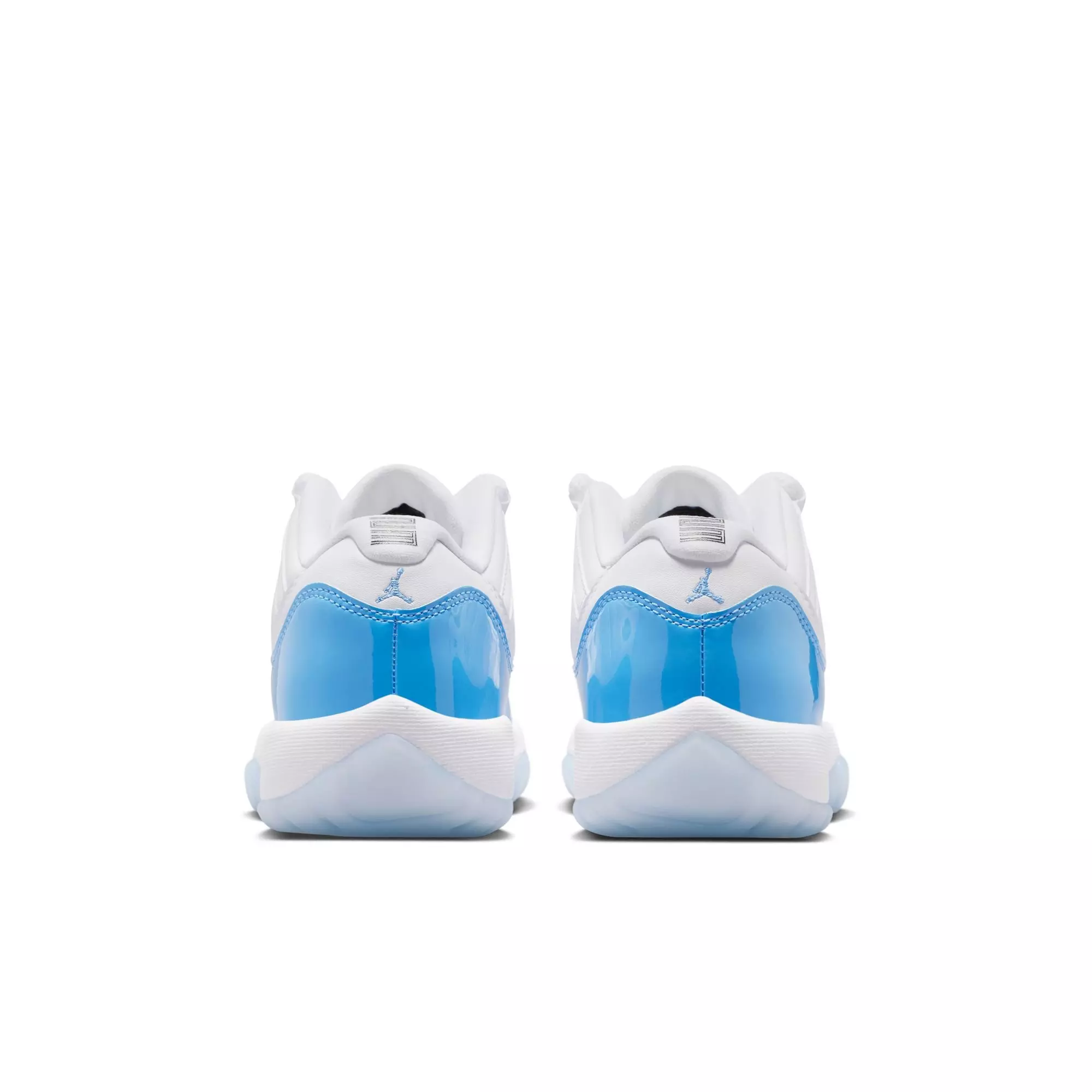 Jordan 11 Retro Low "White and University Blue" Grade School Kids' Shoe - WHITE/UNIVERSITY BLUE/BLACK