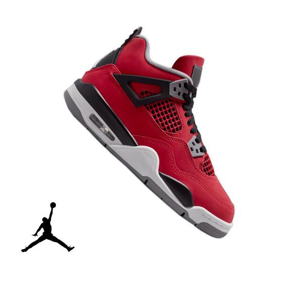 Jordan 4 Retro "Toro Bravo" Grade School Kids' Shoe