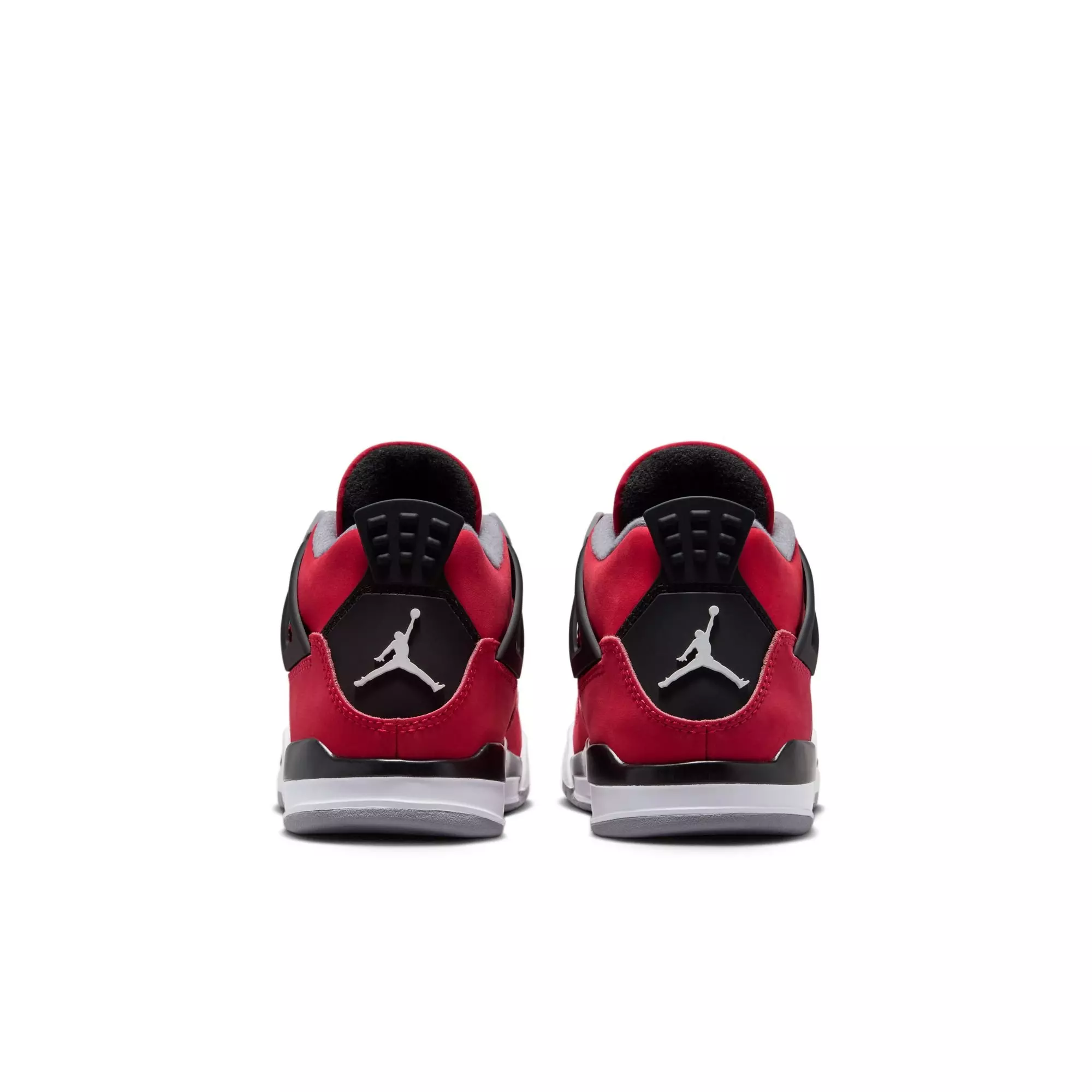 Jordan 4 Retro "Toro Bravo" Preschool Kids' Shoe - FIRE RED/WHITE/BLACK/CEMENT GREY