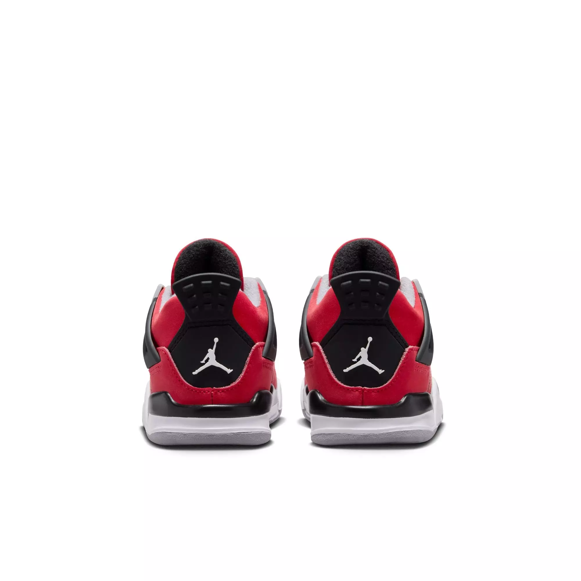 Jordan 4 Retro "Toro Bravo" Toddler Kids' Shoe - FIRE RED/WHITE/BLACK/CEMENT GREY