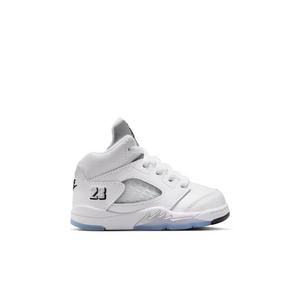 Jordan 5 Retro &ldquo;White Metallic&rdquo; Toddler Kids' Shoe