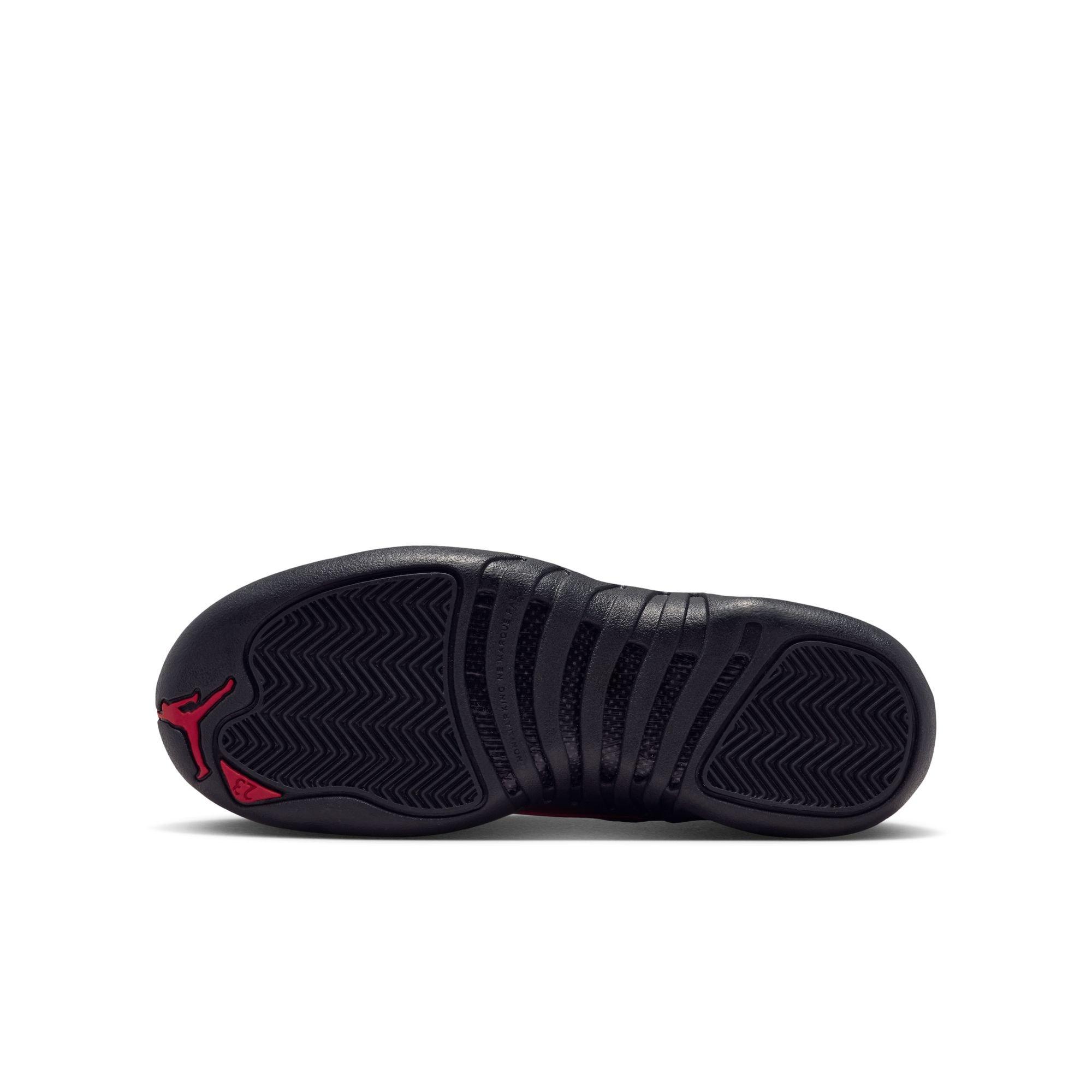 Jordan 12 Retro Grade School Kids' “Bloodline” Shoe