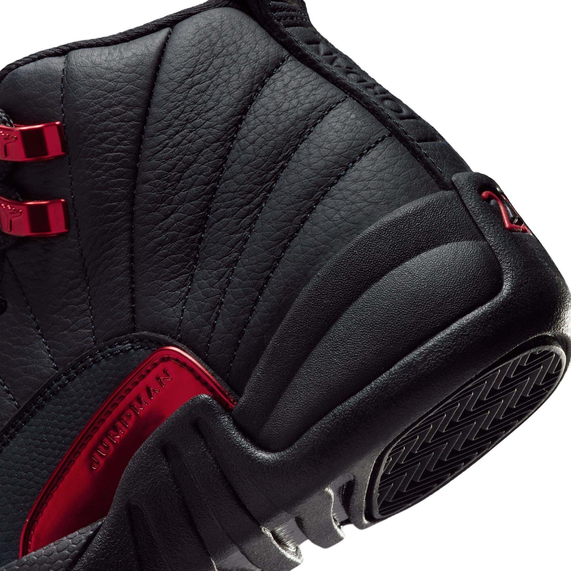 Jordan 12 Retro Grade School Kids' “Bloodline” Shoe