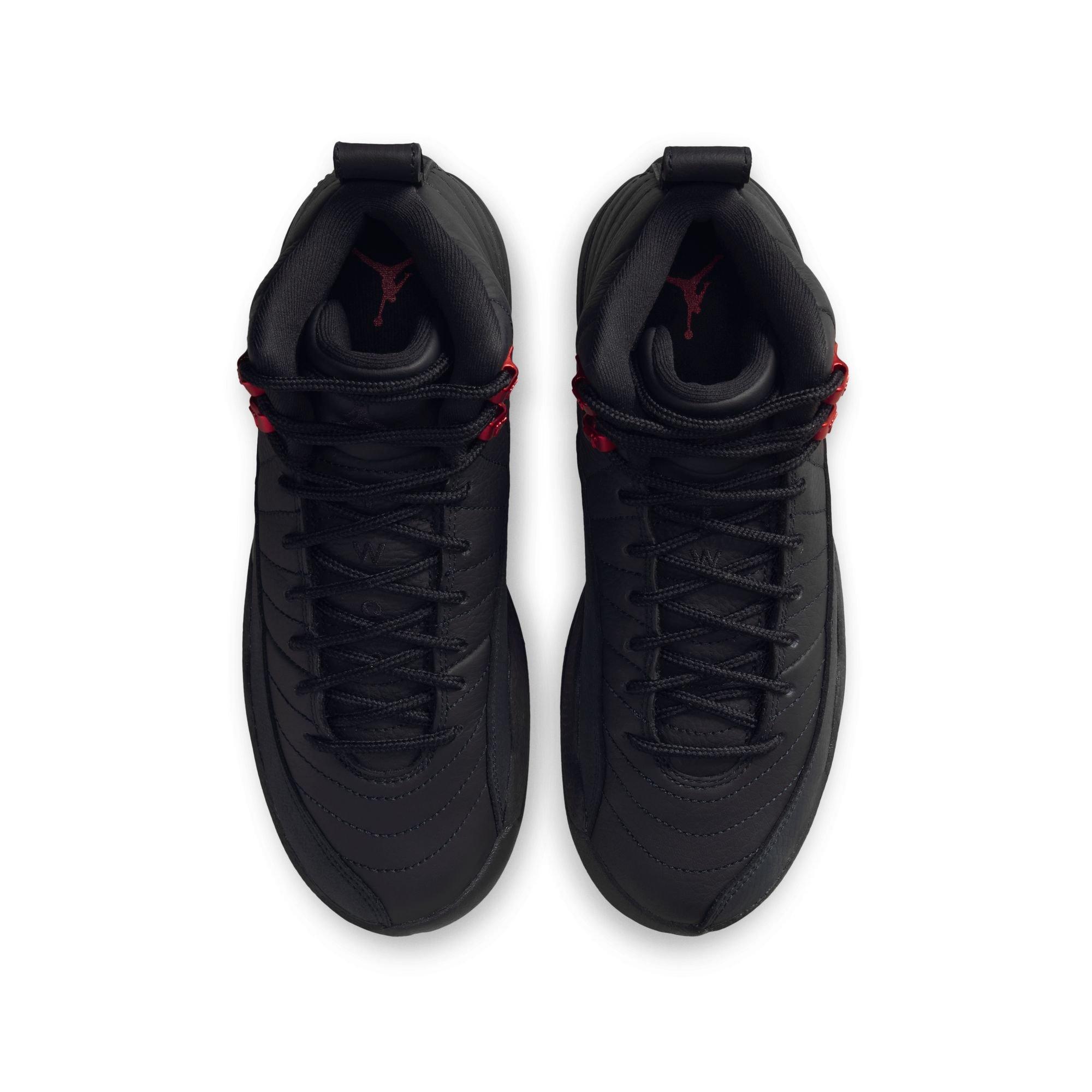 Jordan 12 Retro Grade School Kids' “Bloodline” Shoe