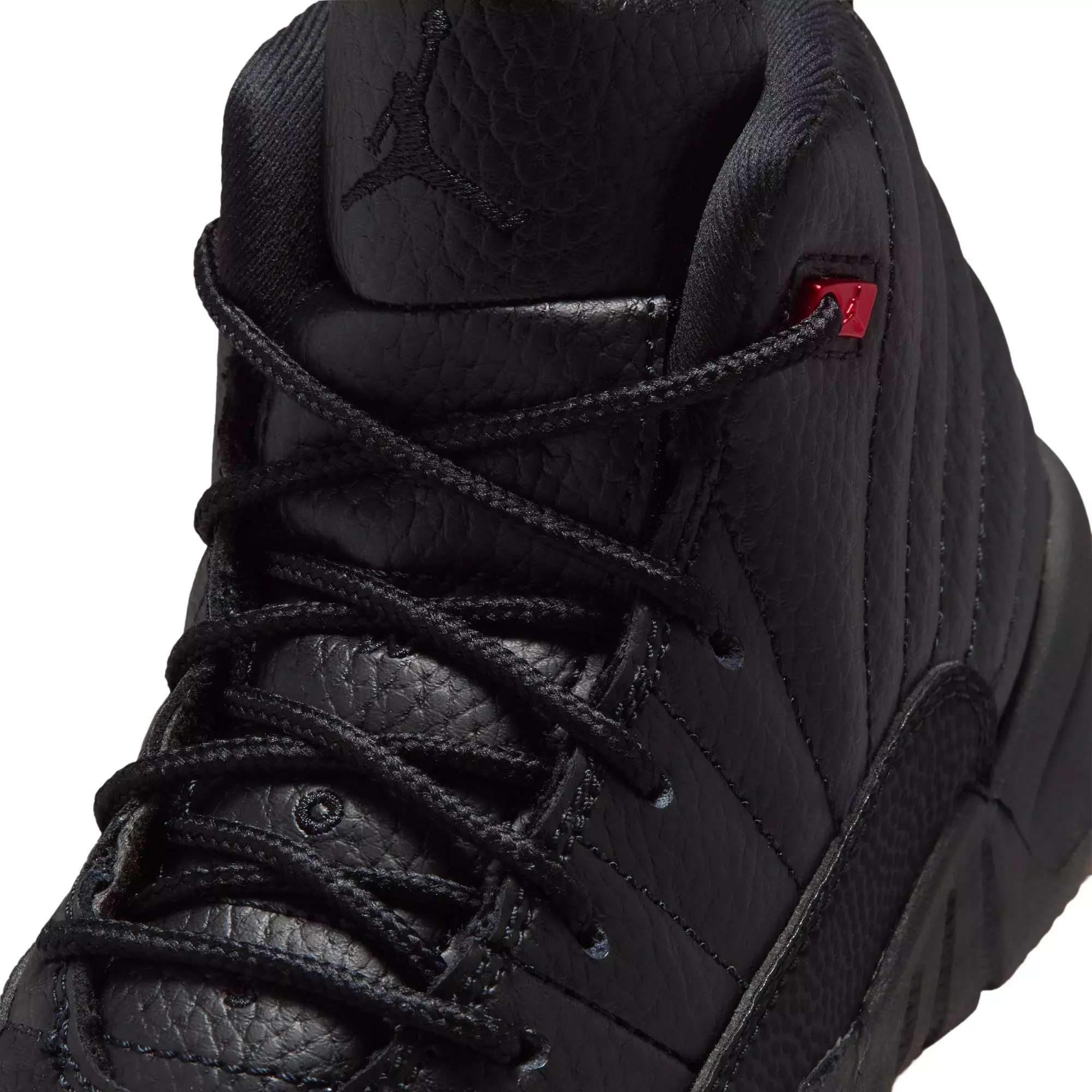 Jordan 12 Retro &ldquo;Bloodline&rdquo; Preschool Kids' Shoe - BLACK/VARSITY RED