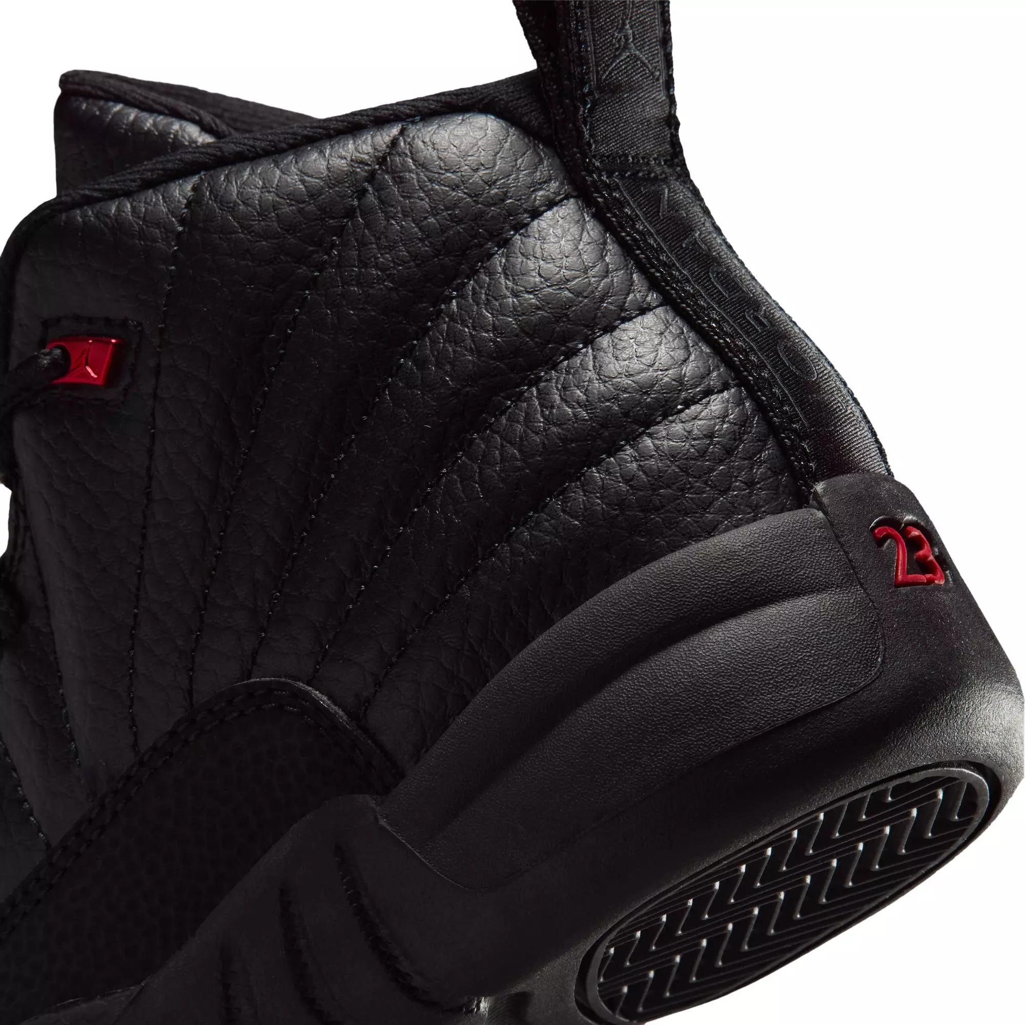 Jordan 12 Retro &ldquo;Bloodline&rdquo; Preschool Kids' Shoe - BLACK/VARSITY RED