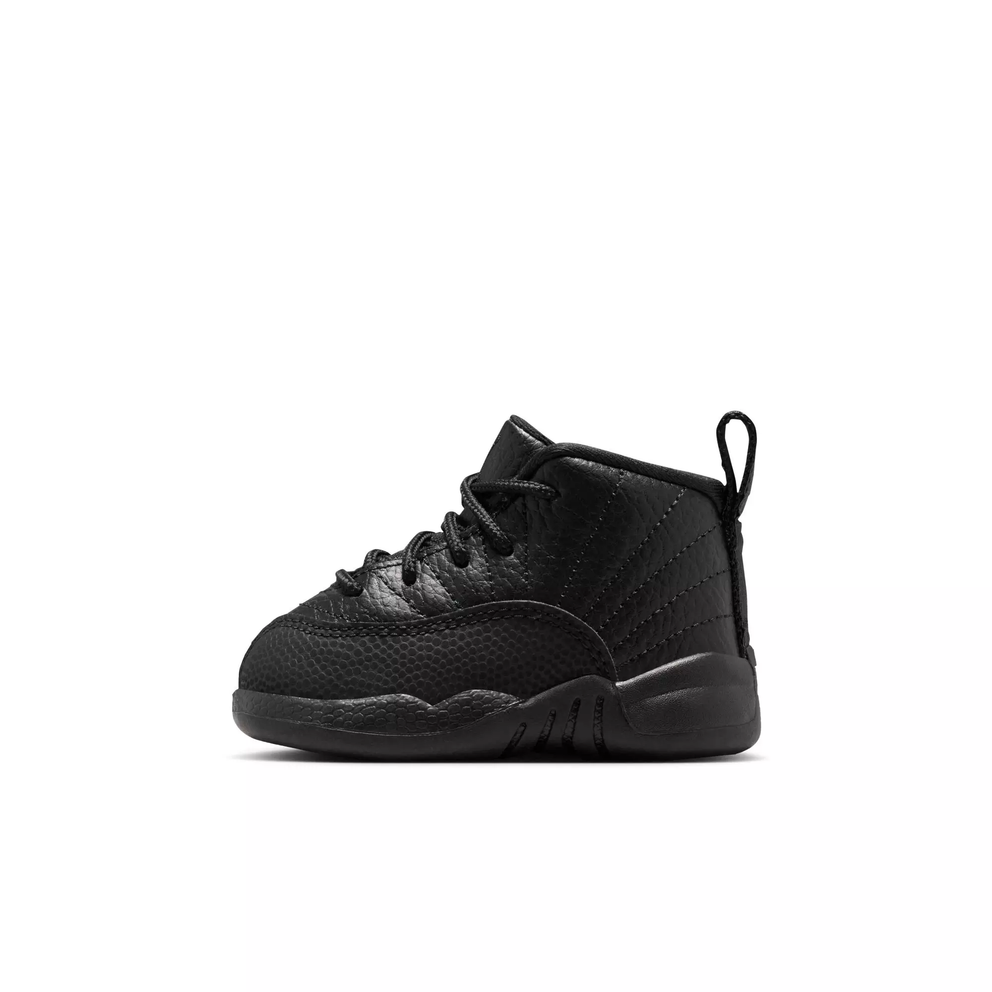 Jordan 12 Retro &ldquo;Bloodline&rdquo; Toddler Kids' Shoe - BLACK/VARSITY RED