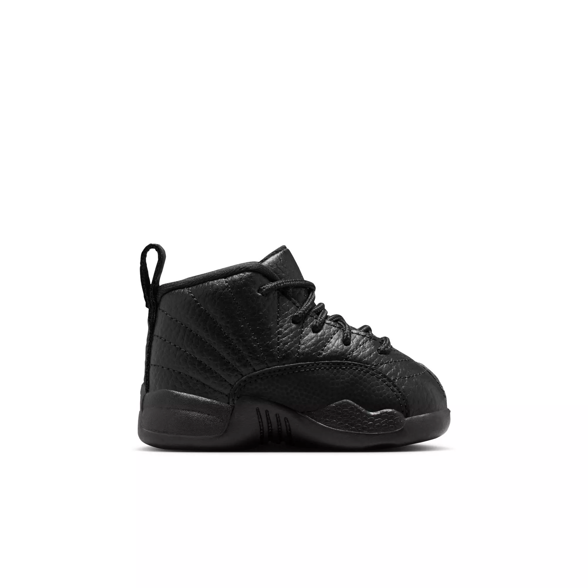 Jordan 12 Retro &ldquo;Bloodline&rdquo; Toddler Kids' Shoe - BLACK/VARSITY RED