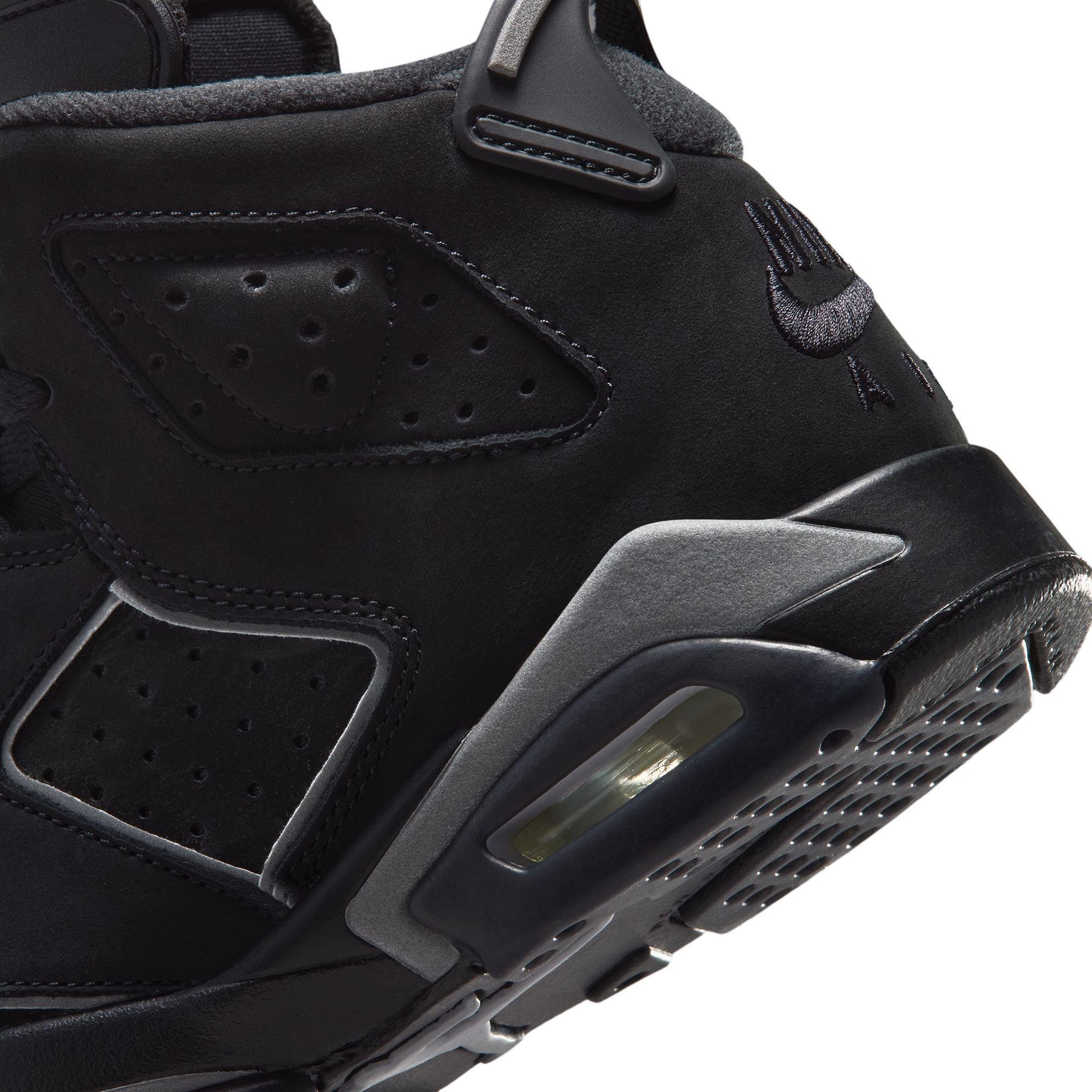 Jordan 6 Retro &ldquo;Cap and Gown&rdquo; Grade School Kids' Shoe - BLACK/REFLECT SILVER Thumbnail View 6