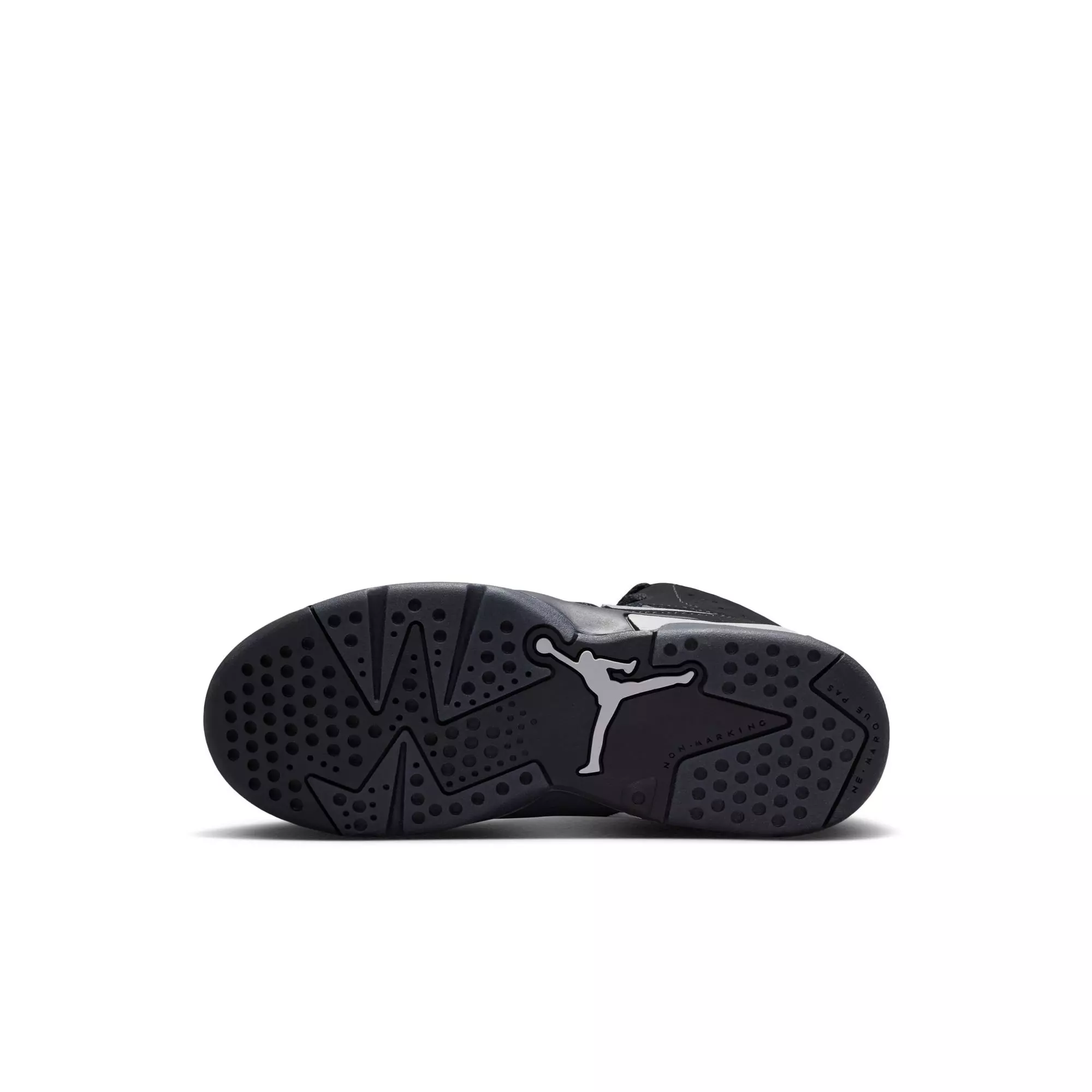 Jordan 6 Retro &ldquo;Cap and Gown&rdquo; Preschool Kids' Shoe - BLACK/REFLECT SILVER