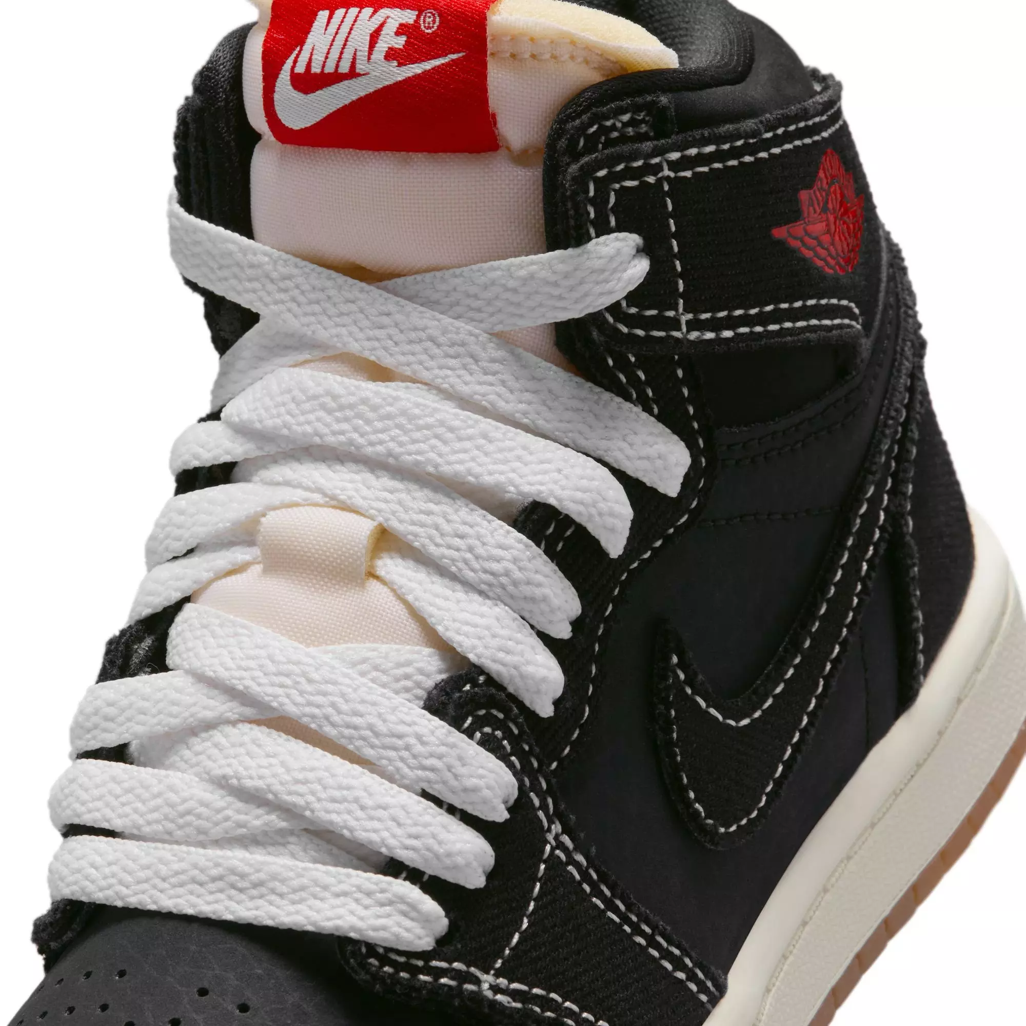 Jordan 1 Retro High OG "Flight Club" Preschool Kids' Shoe - BLACK