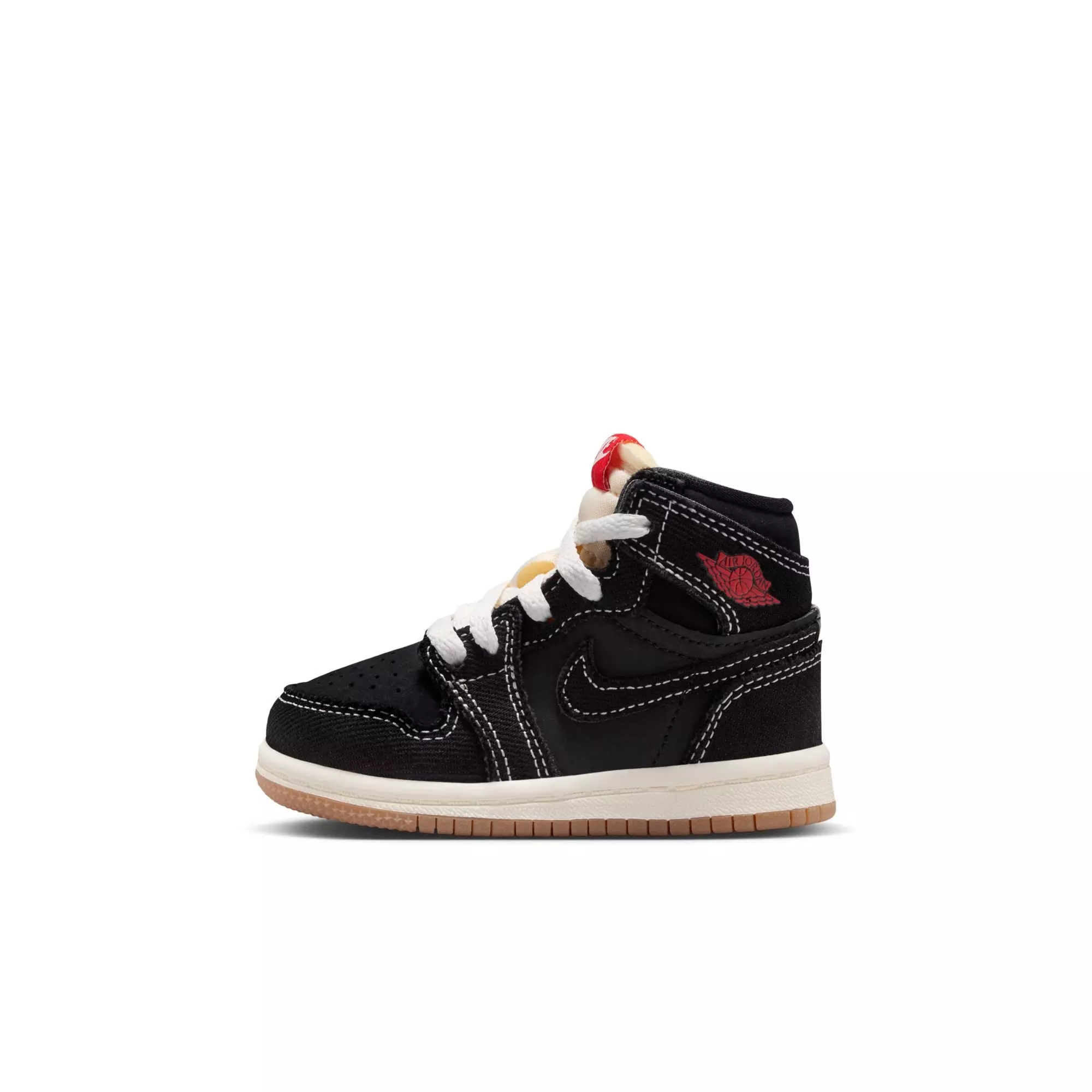 Jordan 1 Retro High OG "Flight Club" Toddler Kids' Shoe - BLACK
