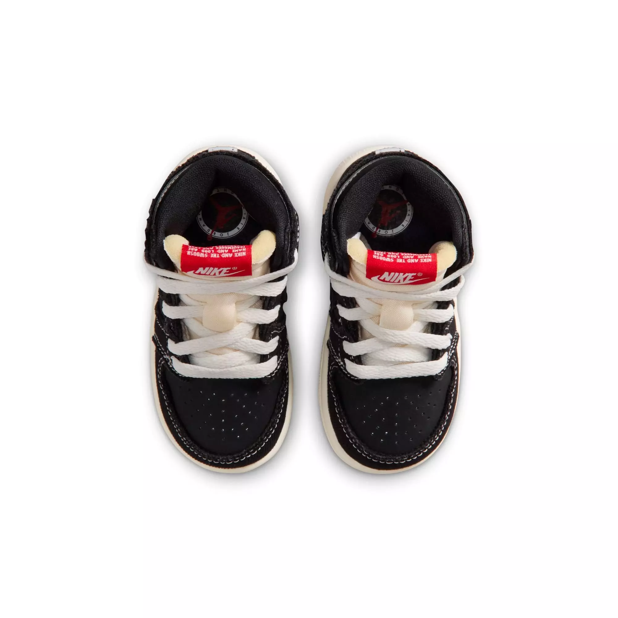 Jordan 1 Retro High OG "Flight Club" Toddler Kids' Shoe - BLACK