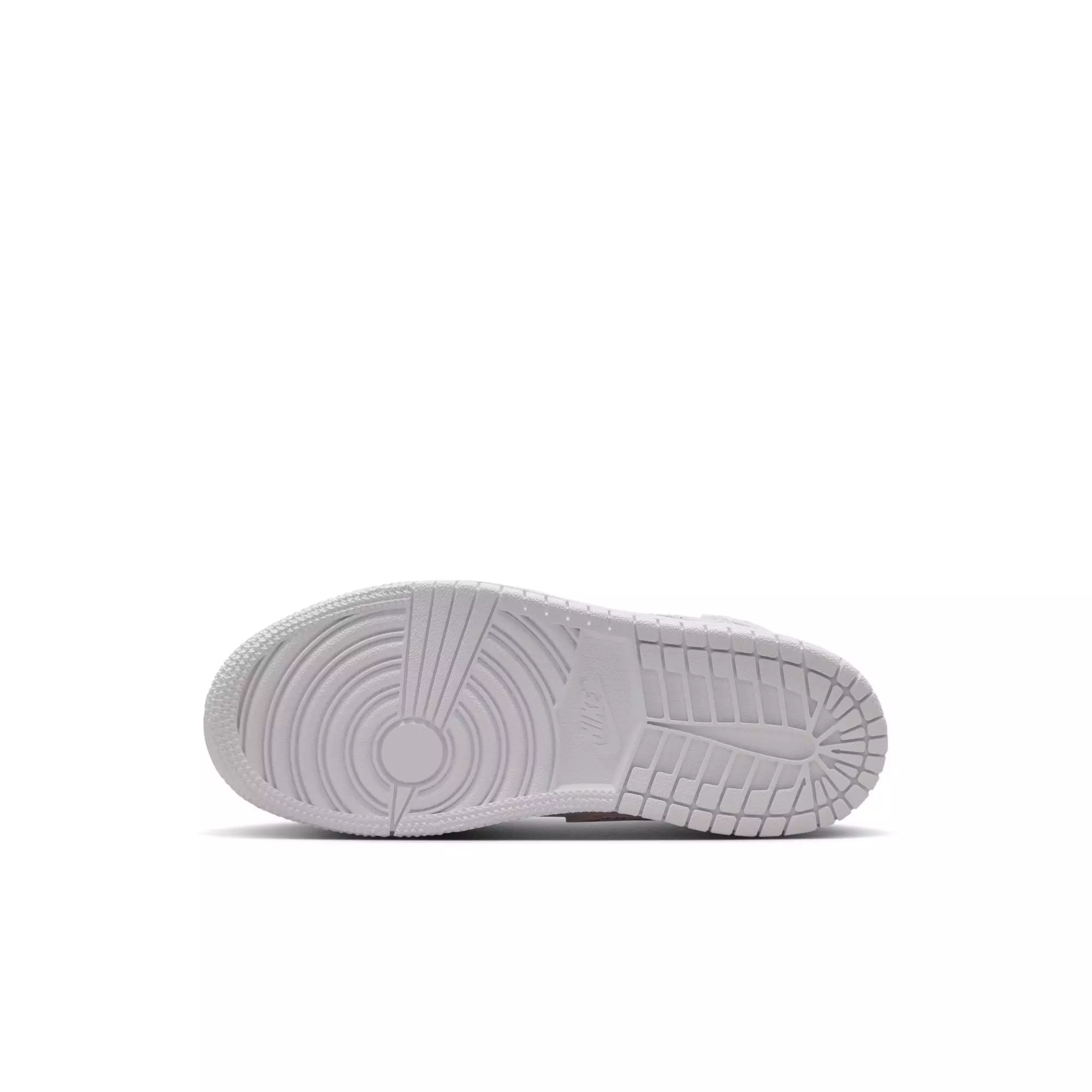 Jordan 1 Mid SE "White/Field Silver" Preschool Boys' Shoe - WHITE/SILVER