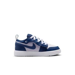 Jordan 1 Low Alt "Midnight Navy/University Blue/White" Preschool Boys' Shoe
