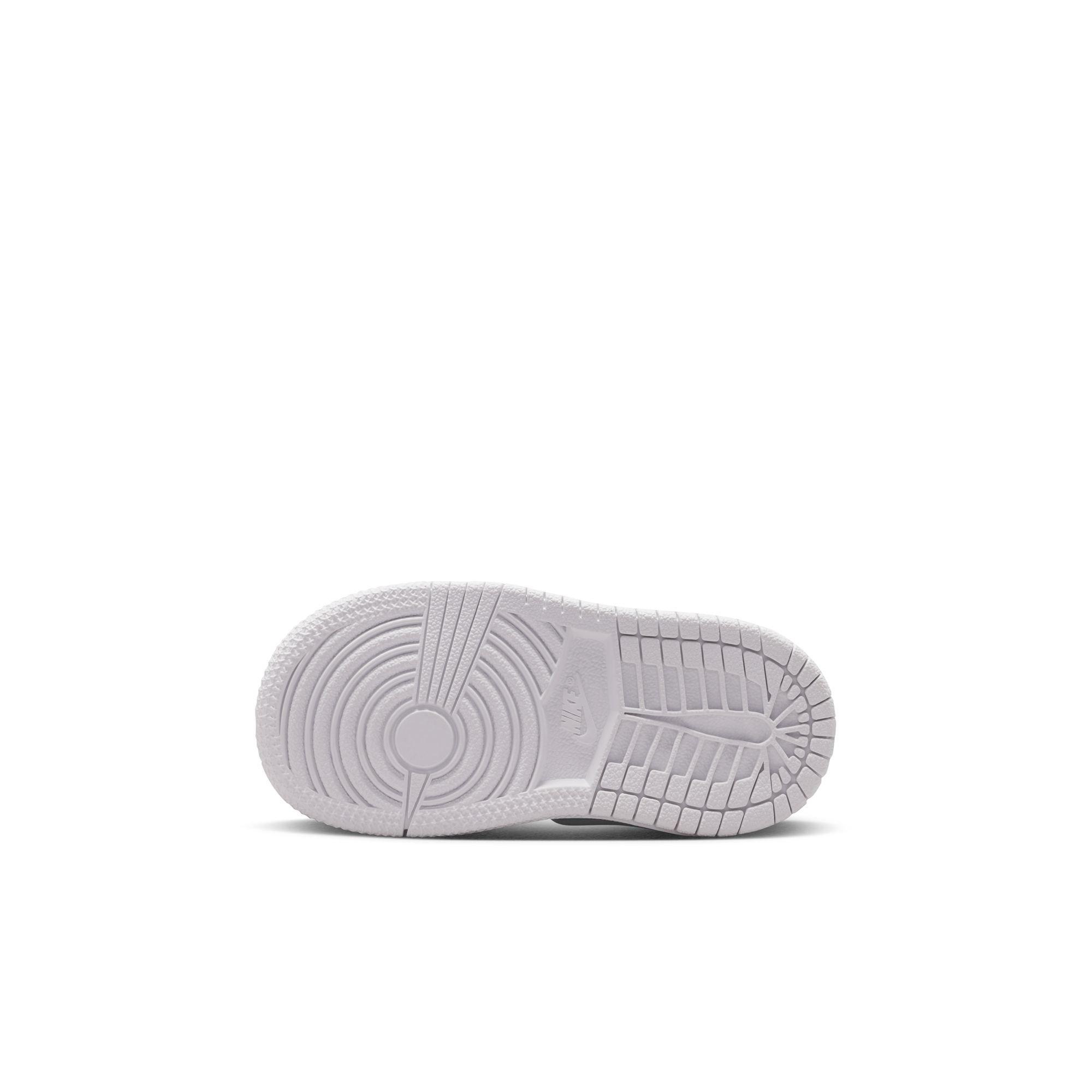 Jordan 1 Mid SE "White/Field Silver" Toddler Boys' Shoe - WHITE/SILVER Thumbnail View 8