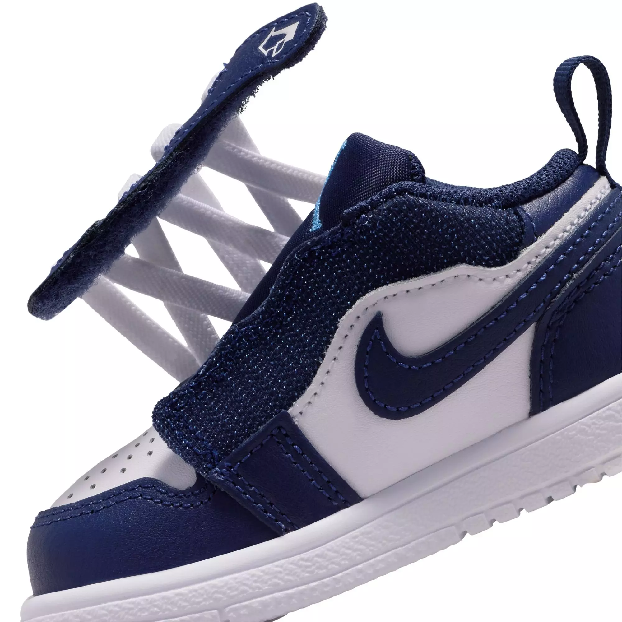 Jordan 1 Low Alt "Midnight Navy/University Blue/White" Toddler Boys' Shoe - NAVY/WHITE