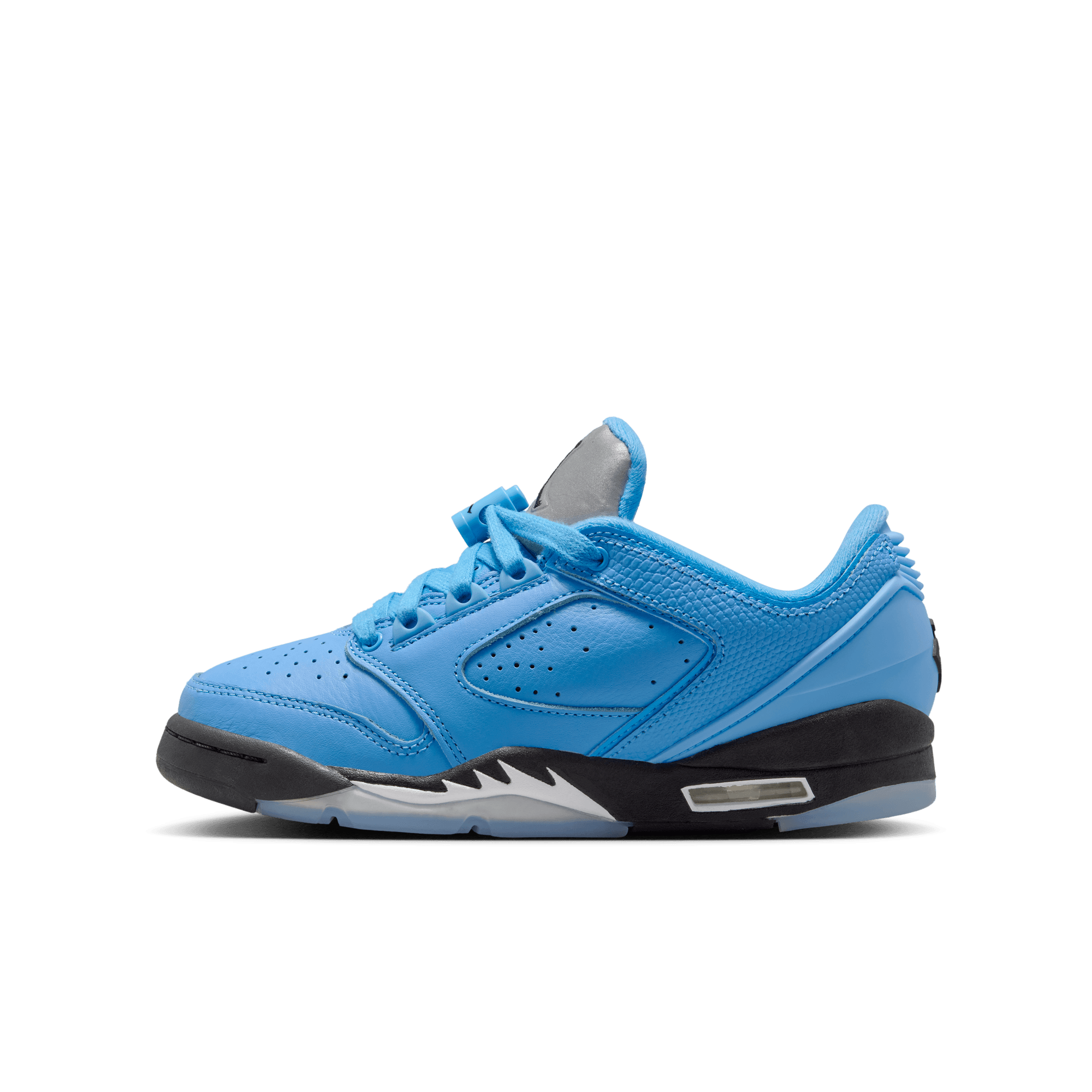 Jordan Sixty Plus Low "University Blue/White/Obsidian" Grade School Boys' Shoe - BLUE/WHITE Thumbnail View 3