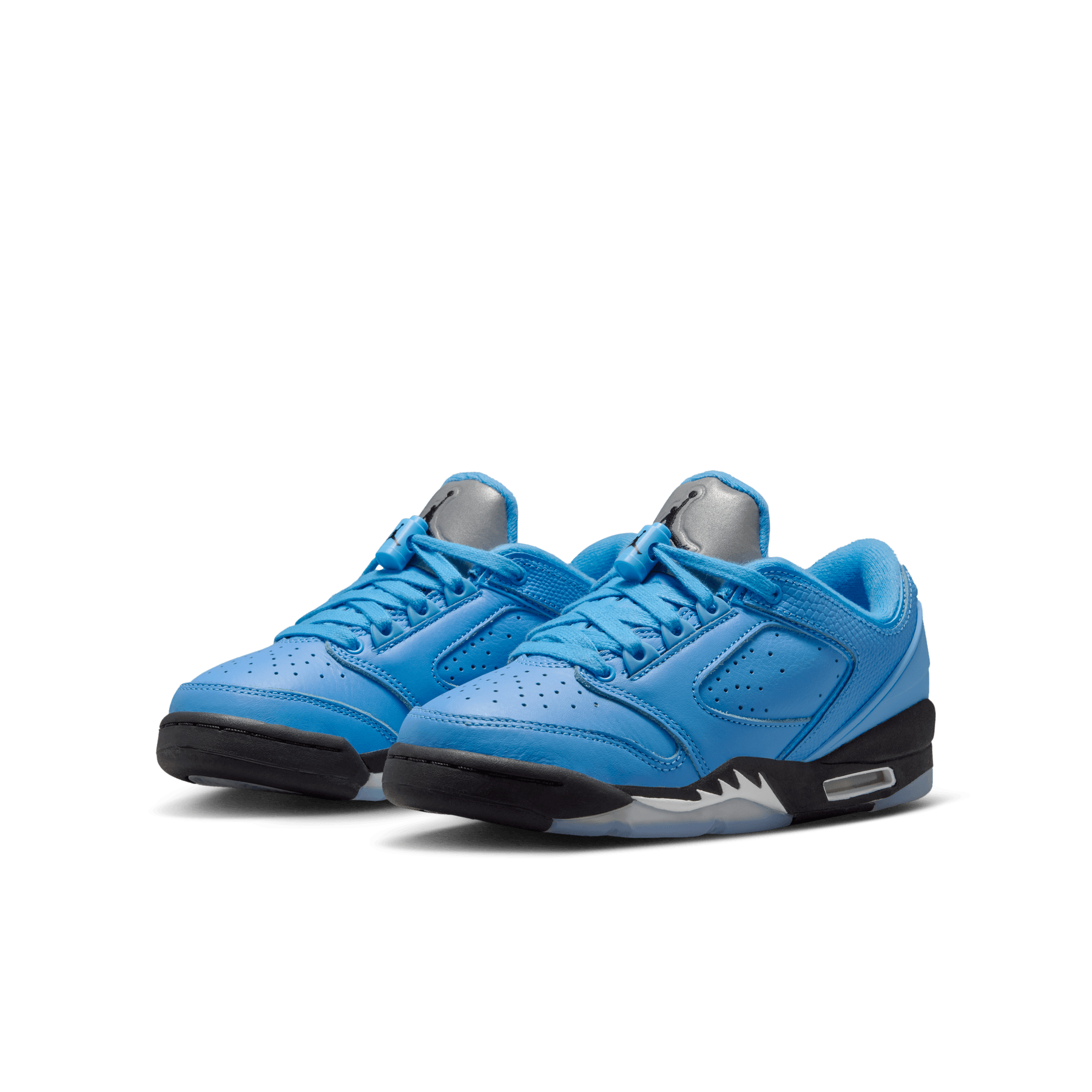 Jordan Sixty Plus Low "University Blue/White/Obsidian" Grade School Boys' Shoe - BLUE/WHITE Thumbnail View 5