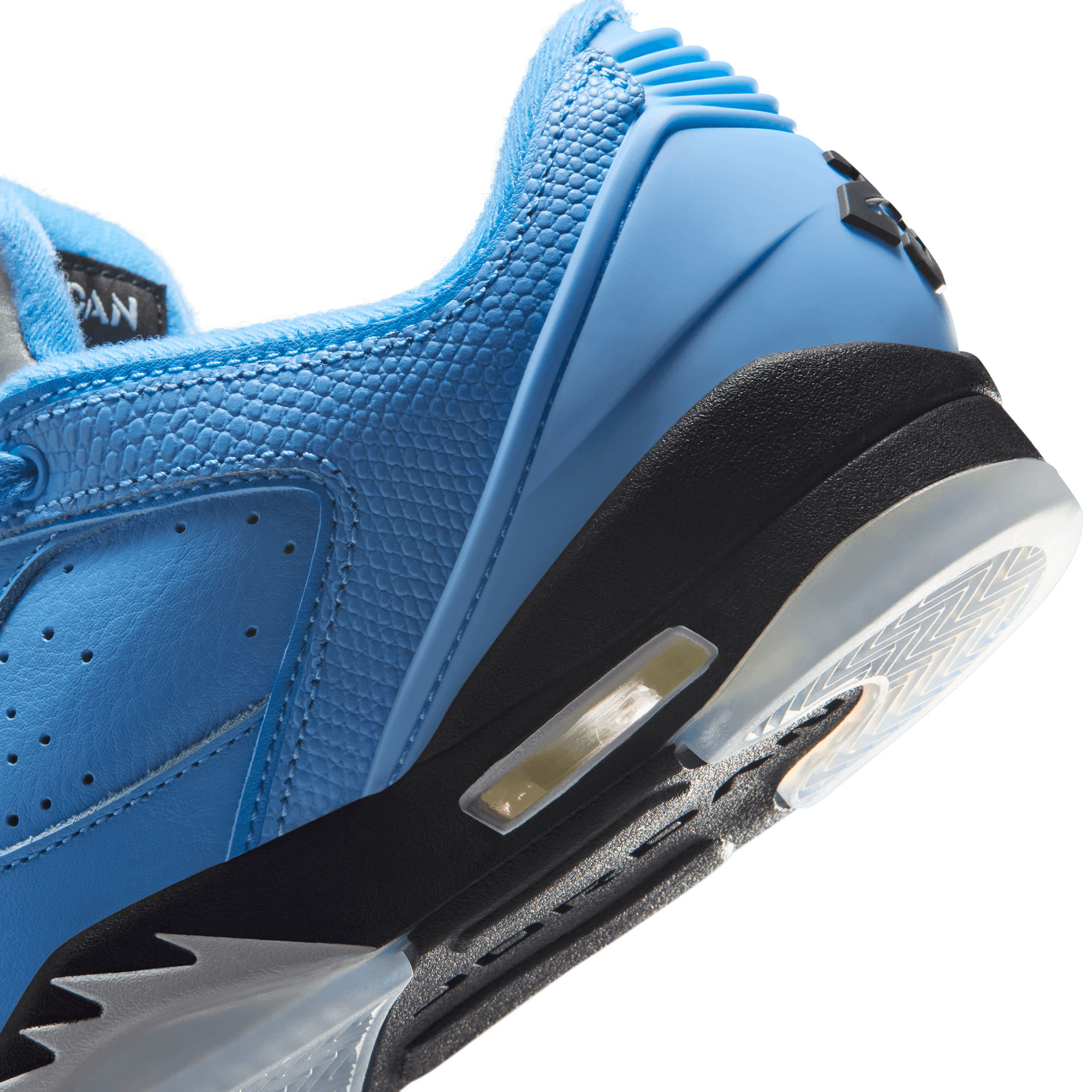 Jordan Sixty Plus Low "University Blue/White/Obsidian" Grade School Boys' Shoe - BLUE/WHITE Thumbnail View 10