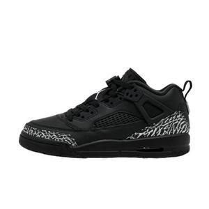 Jordan Spizike Low "Black/Metallic Silver" Grade School Boys' Shoe