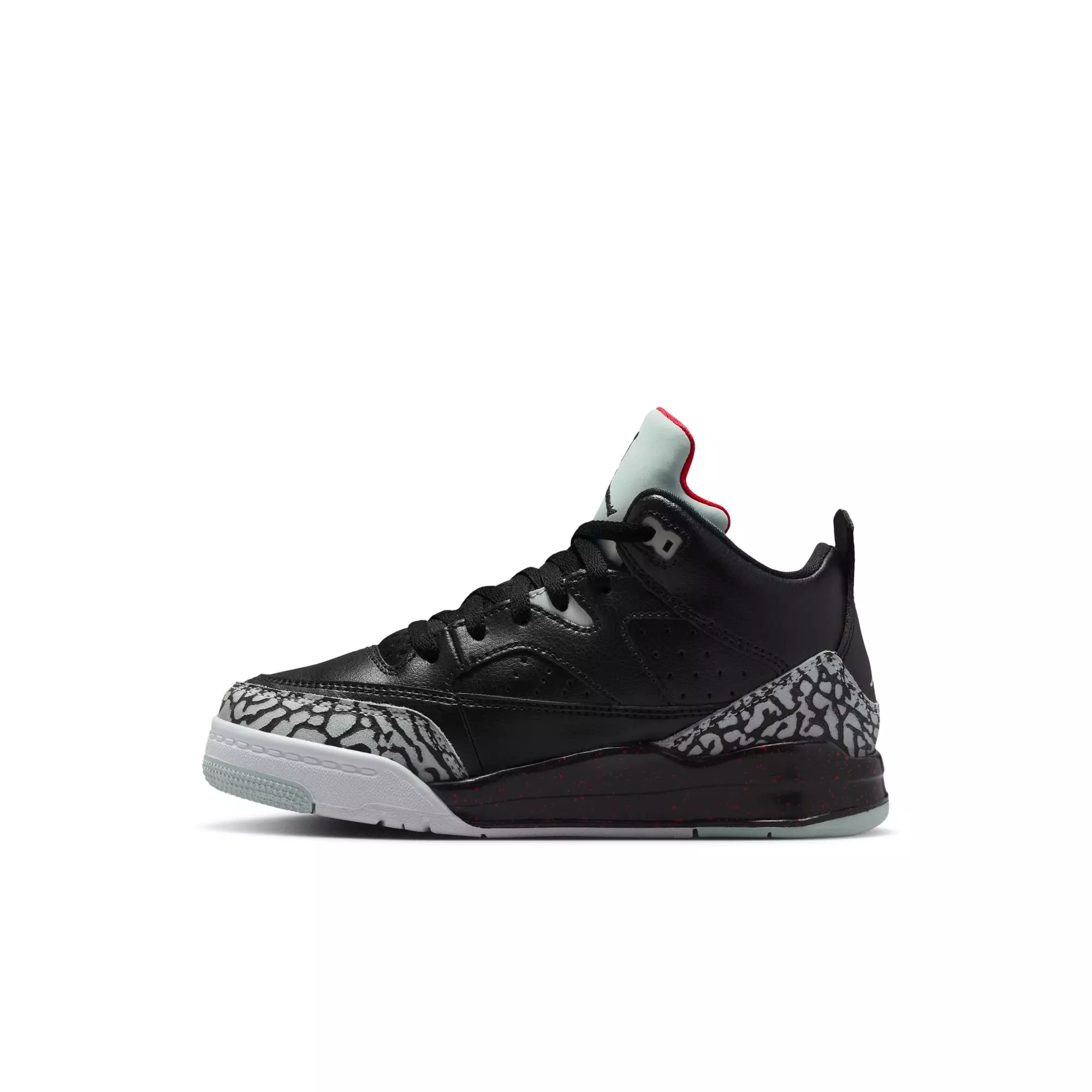 Jordan Son of Mars Low "Black/Cement Grey/University Red" Preschool Boys' Shoe - BLACK