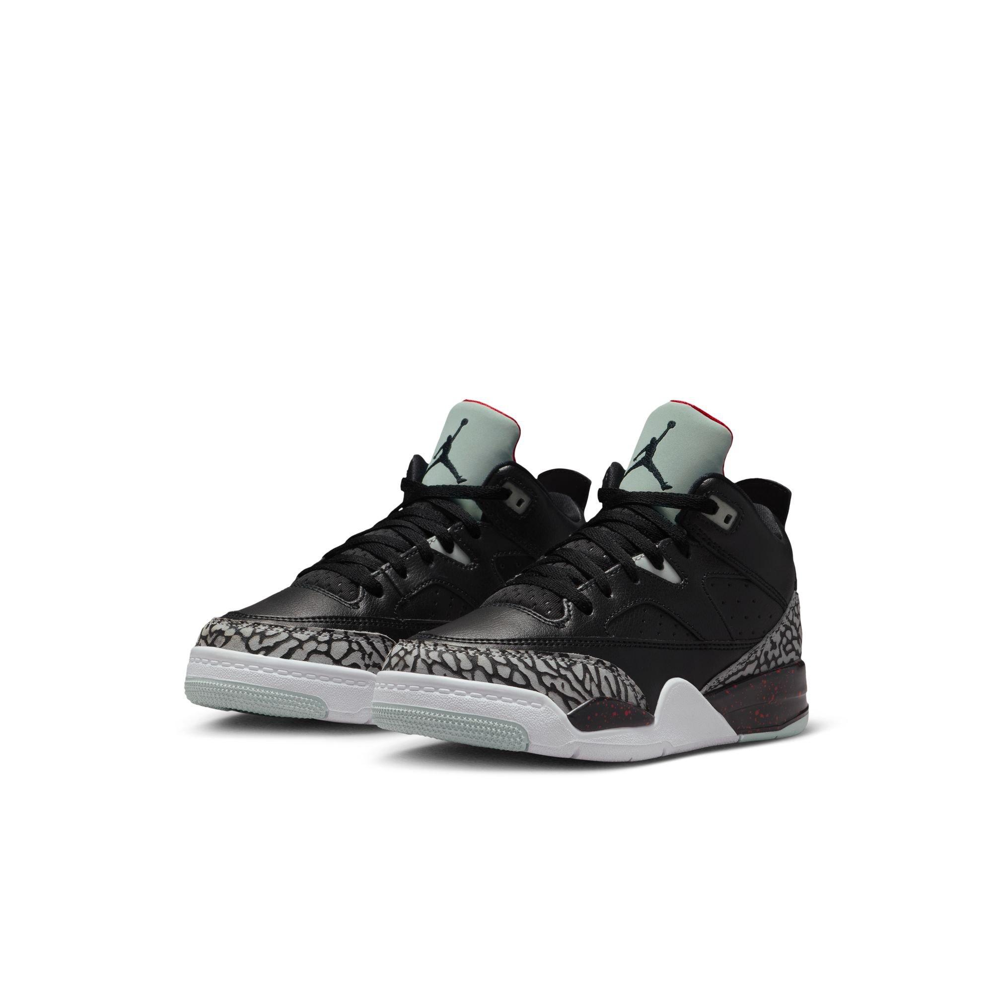 Jordan Son of Mars Low "Black/Cement Grey/University Red" Preschool Boys' Shoe - BLACK Thumbnail View 5