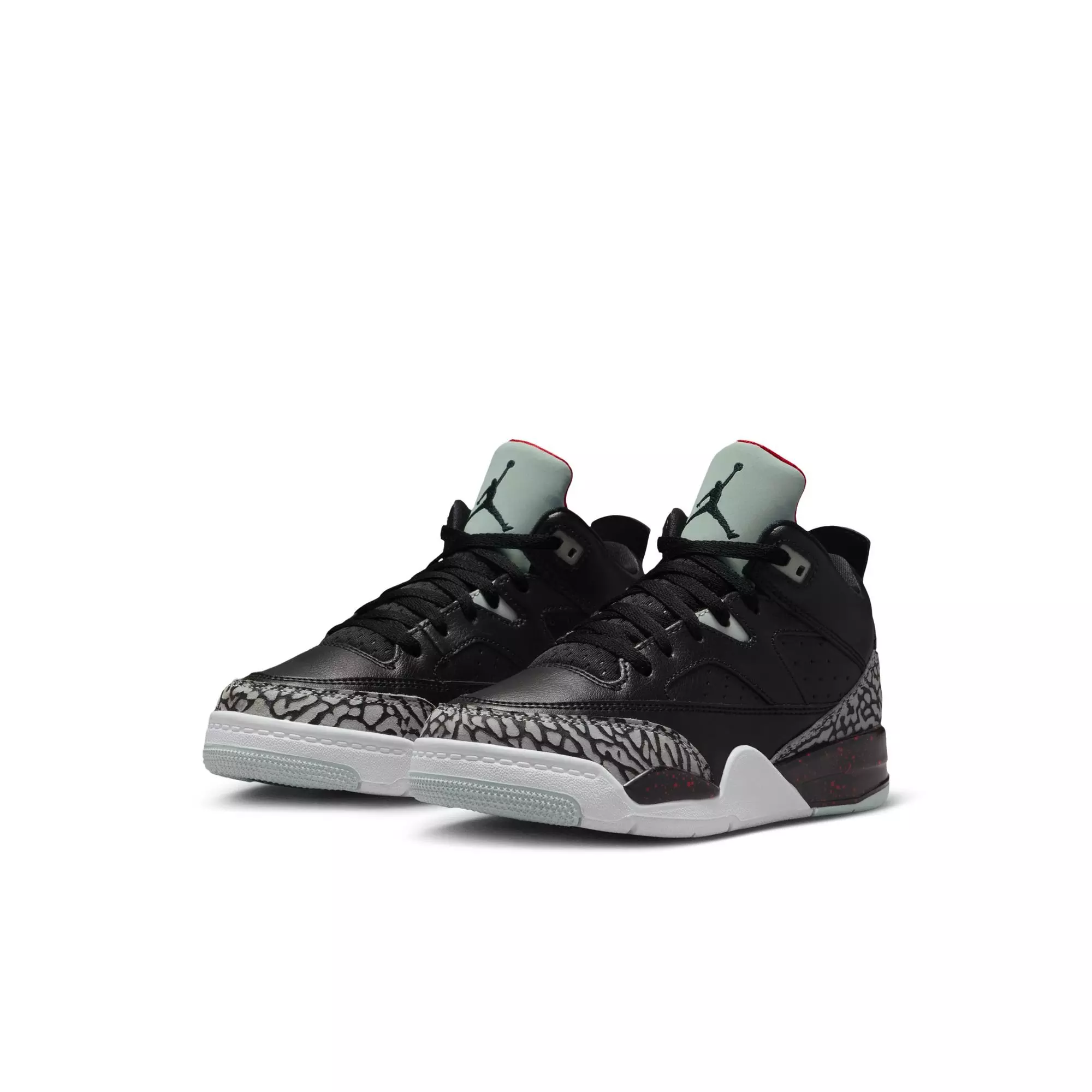 Jordan Son of Mars Low "Black/Cement Grey/University Red" Preschool Boys' Shoe - BLACK