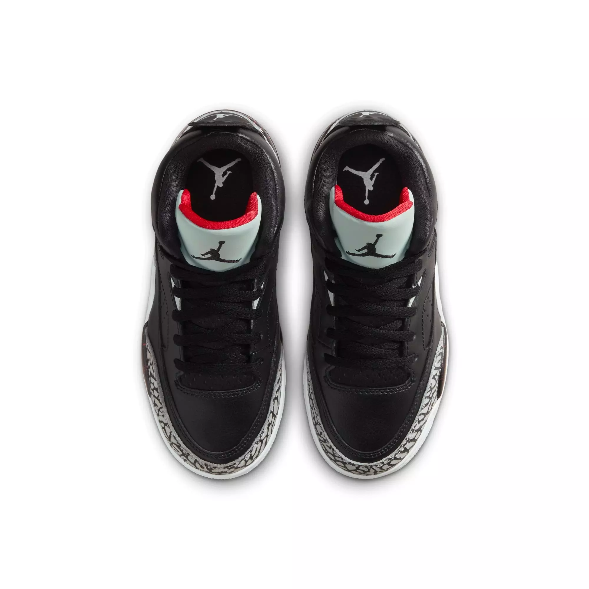 Jordan Son of Mars Low "Black/Cement Grey/University Red" Preschool Boys' Shoe - BLACK
