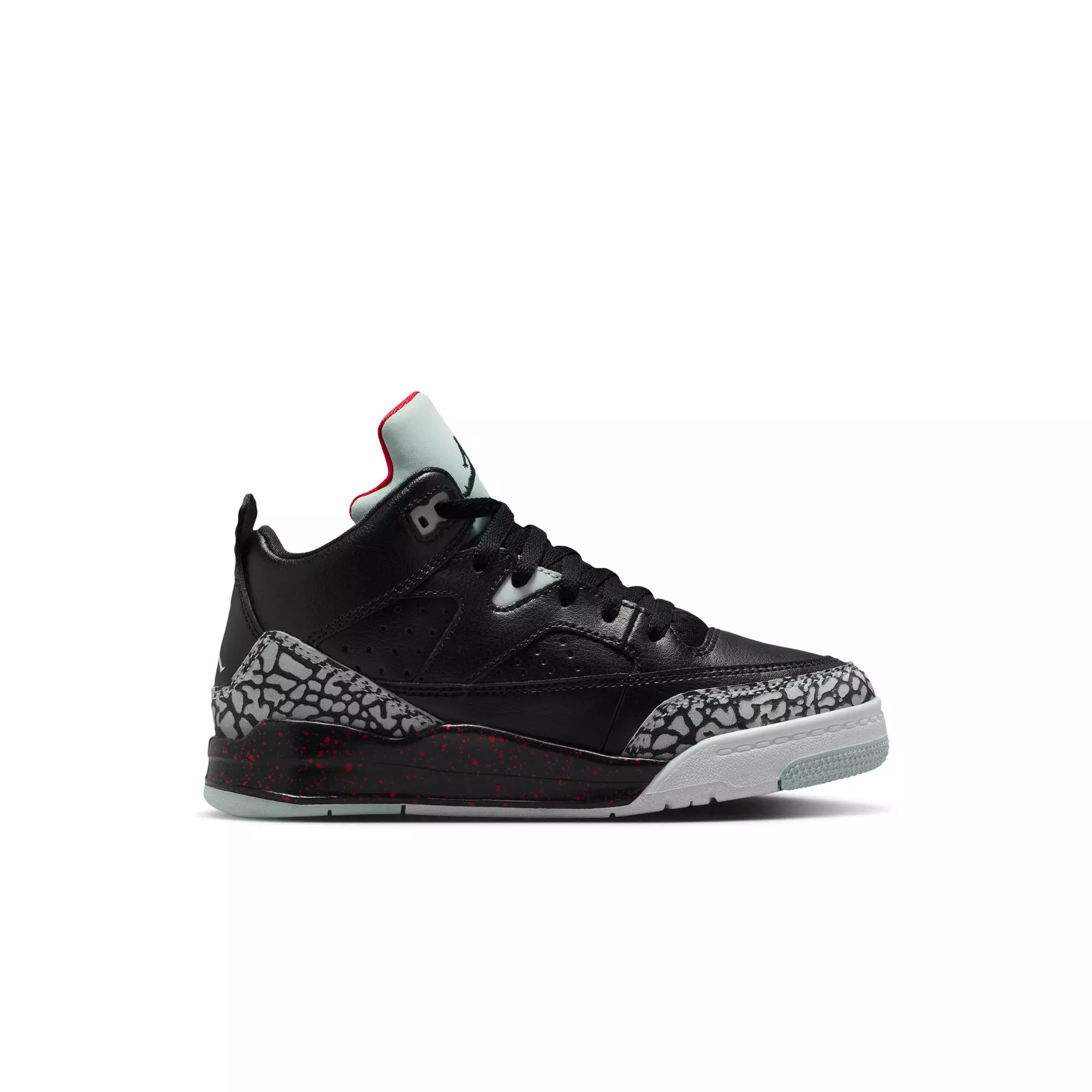 Jordan Son of Mars Low "Black/Cement Grey/University Red" Preschool Boys' Shoe - BLACK