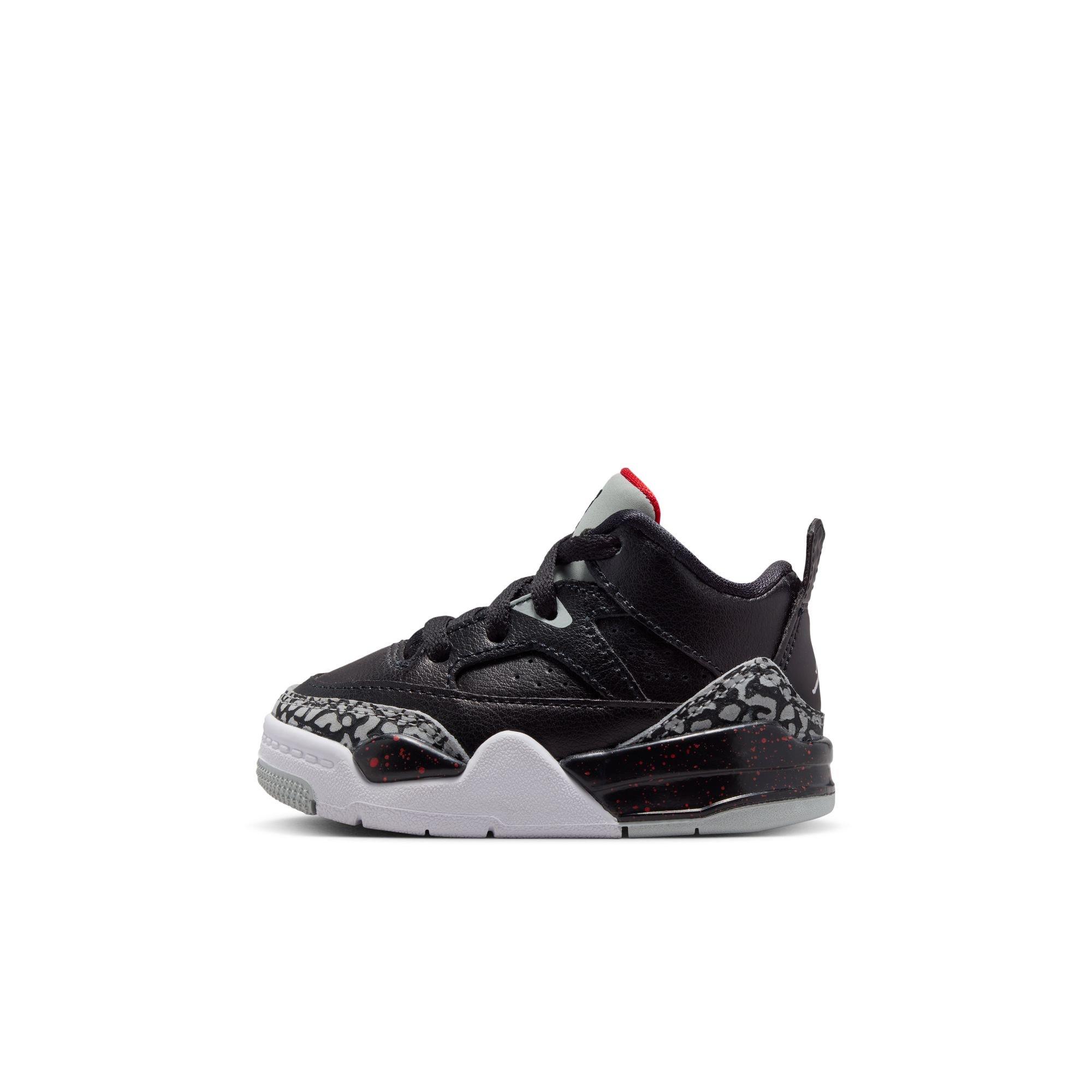 Jordan Son of Mars "Black/Cement Grey/University Red" Toddler Boys' Shoe - BLACK Thumbnail View 3