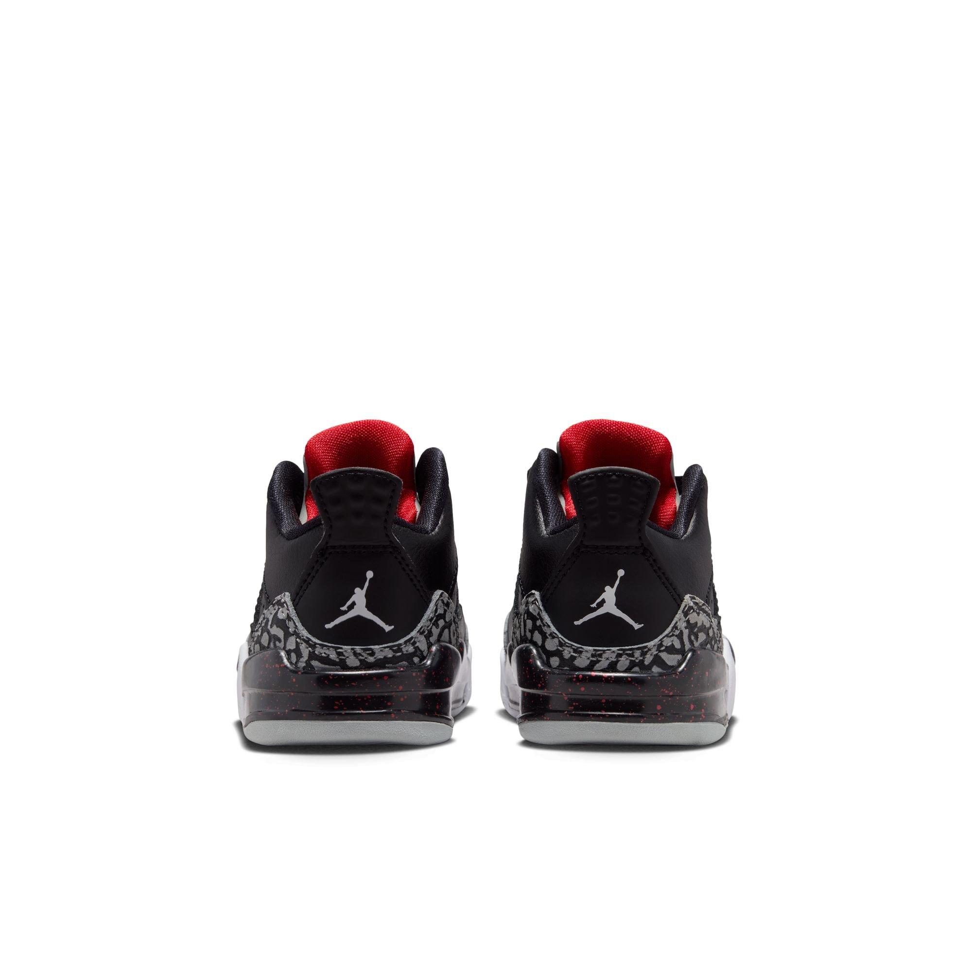Jordan Son of Mars "Black/Cement Grey/University Red" Toddler Boys' Shoe - BLACK Thumbnail View 7