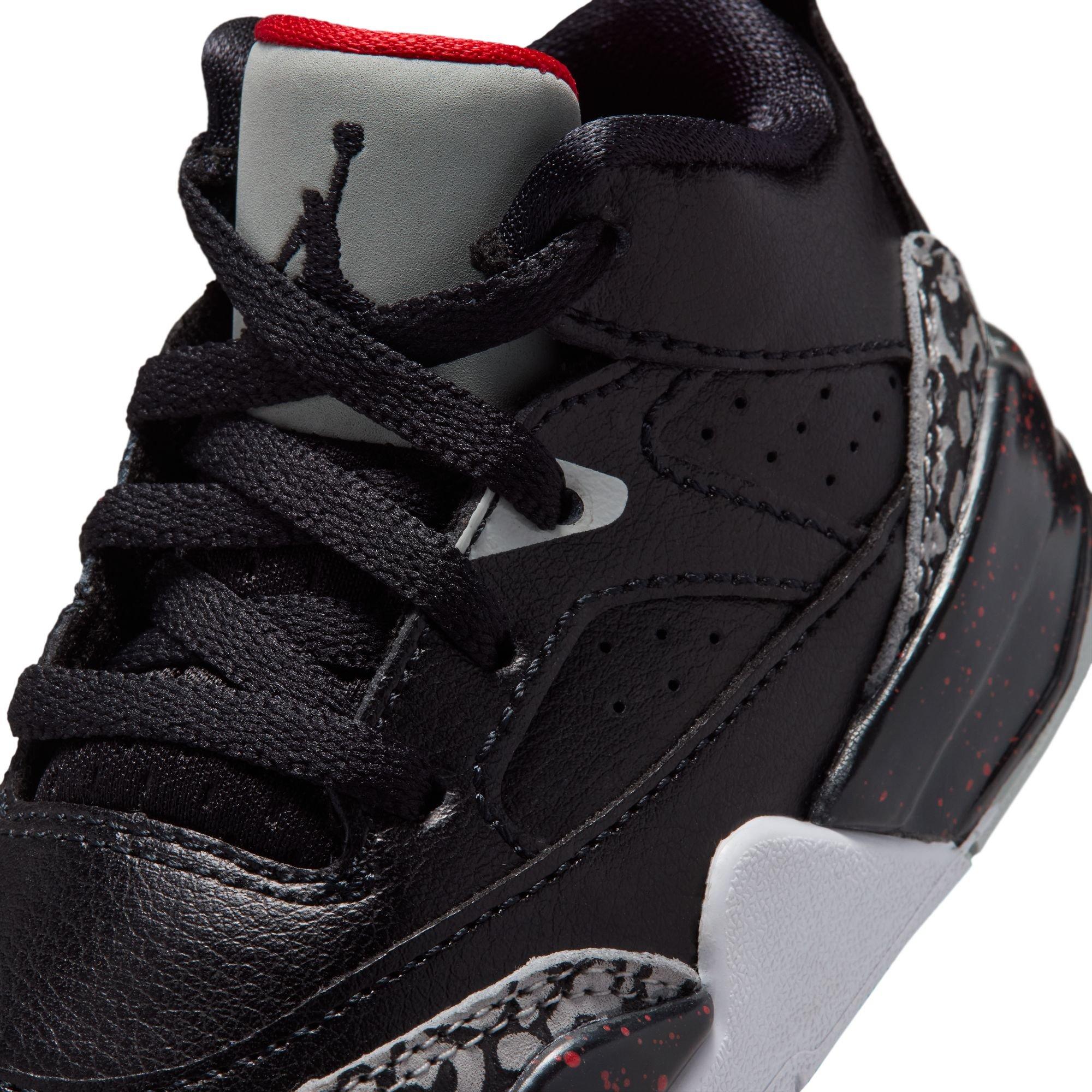 Jordan Son of Mars "Black/Cement Grey/University Red" Toddler Boys' Shoe - BLACK Thumbnail View 9