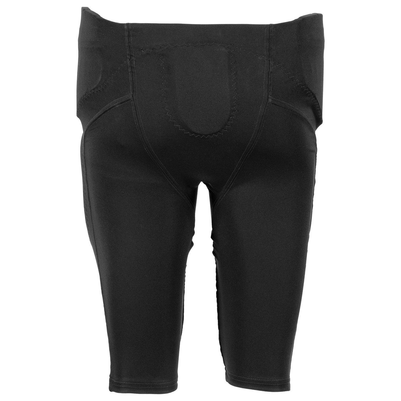 Nike Youth Integrated 2.0 Football Pants - Black/White - BLACK/WHITE Thumbnail View 2