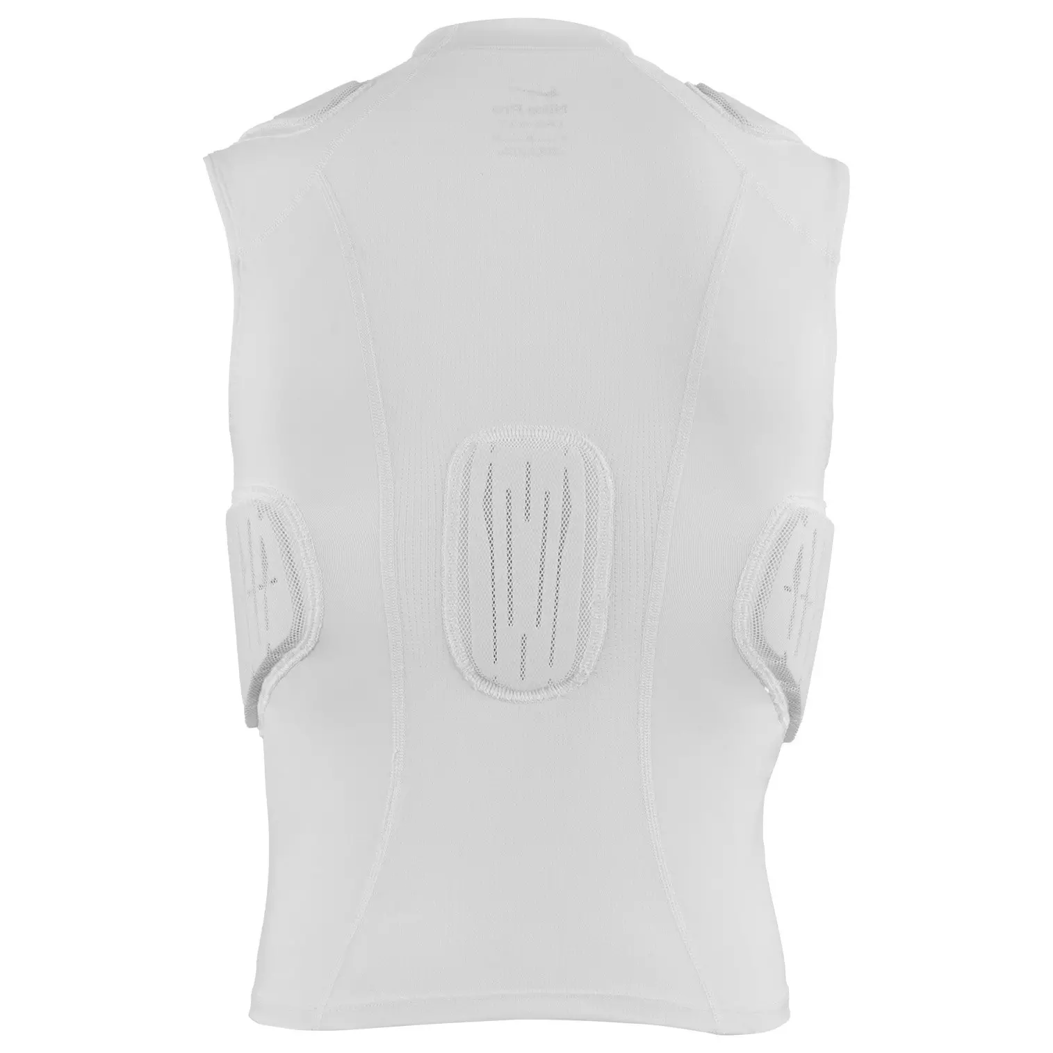 Nike Youth Pro Hyperstrong 2.0 5-Pad Football Shirt - White - WHITE/BLACK
