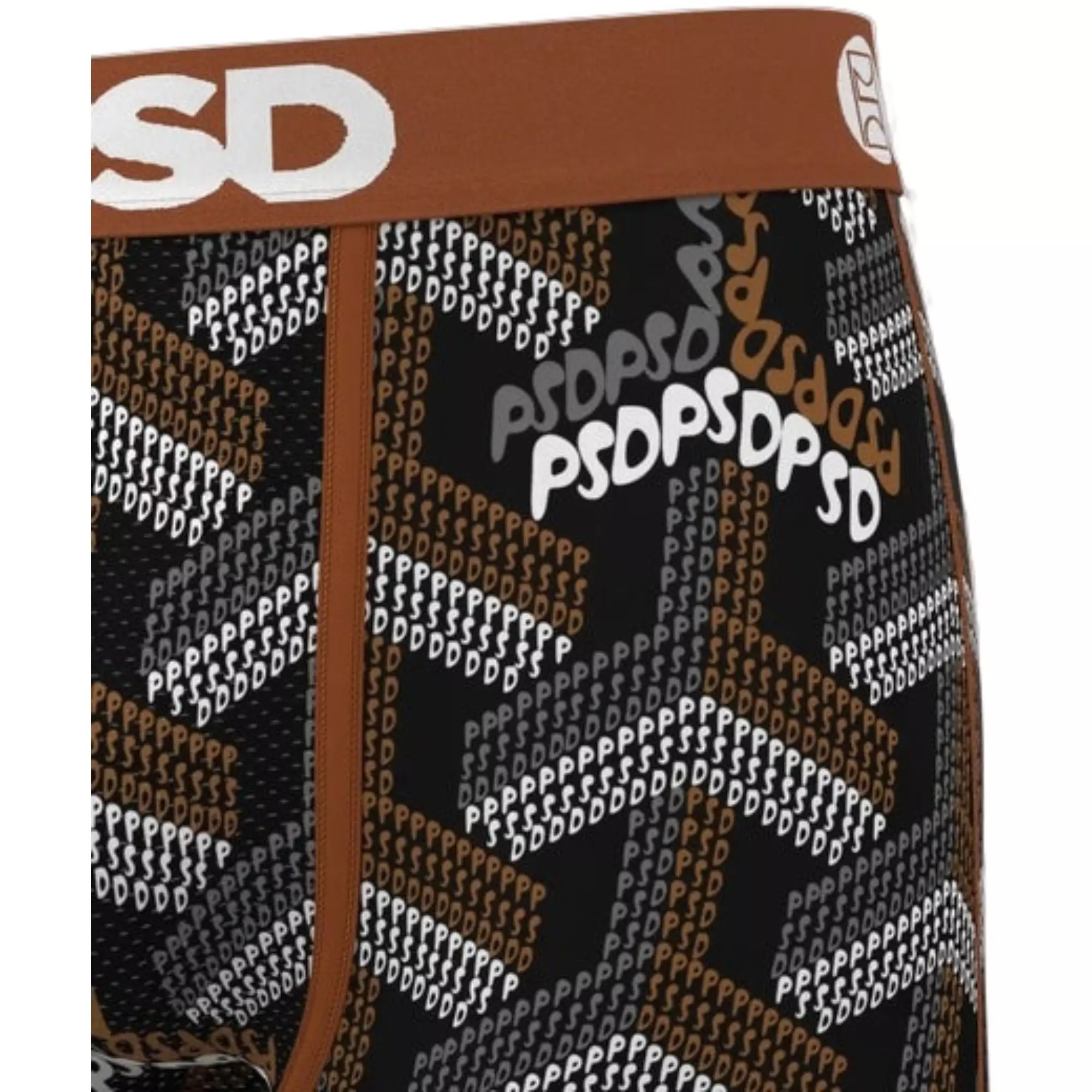 PSD Men's Labryinth Underwear - BLACK/BROWN