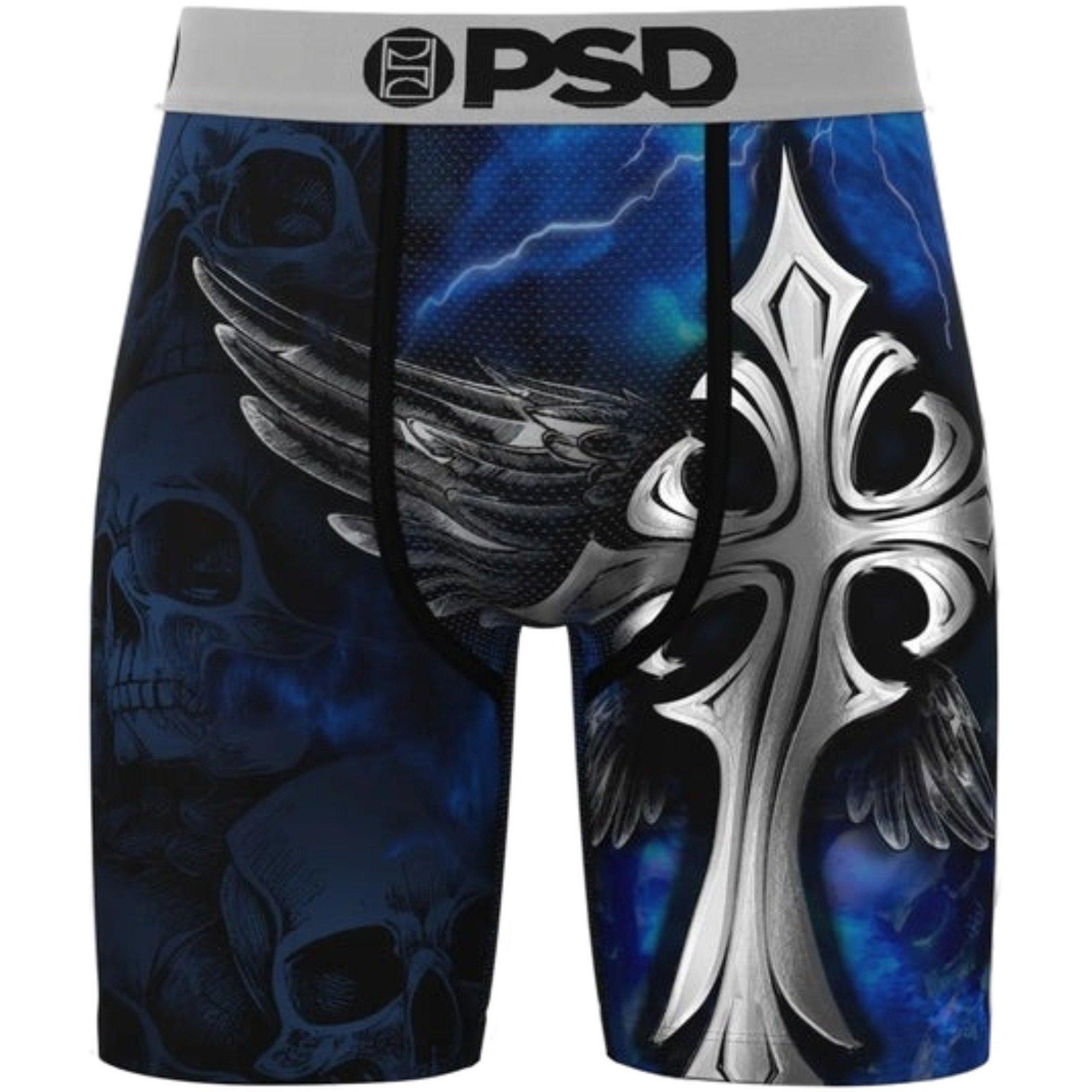 PSD Men's Silver Wing Underwear - BLUE Thumbnail View 1