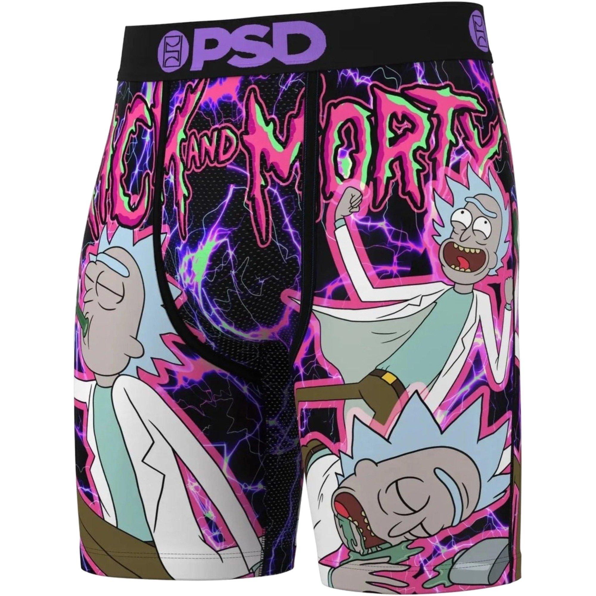 PSD Men's Rick & Morty Galactic Underwear - MULTI-COLOR Thumbnail View 3