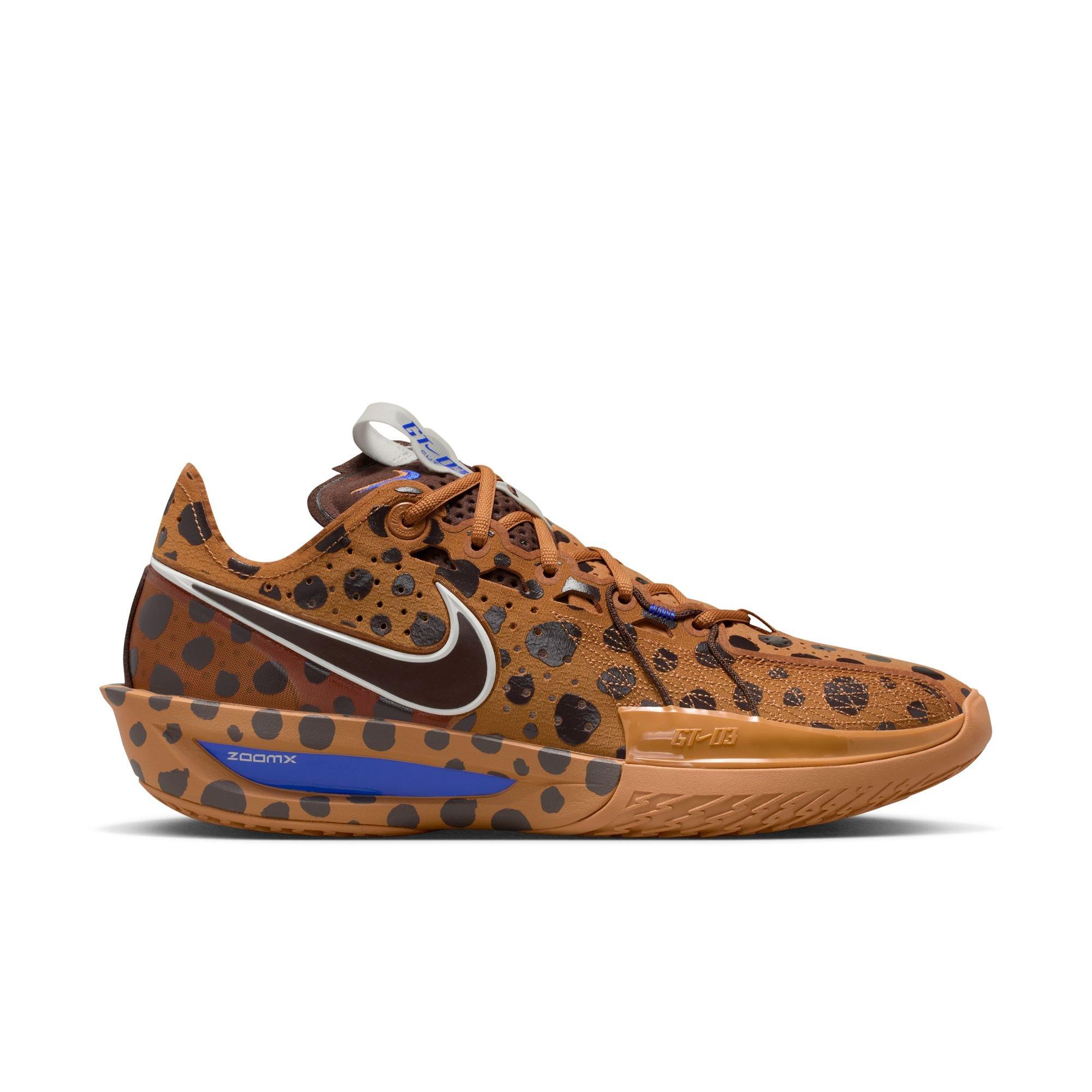 Nike G.T. Cut 3 "Milk & Cookies" Men's Basketball Shoe - FLAX/BAROQUE BROWN Thumbnail View 2